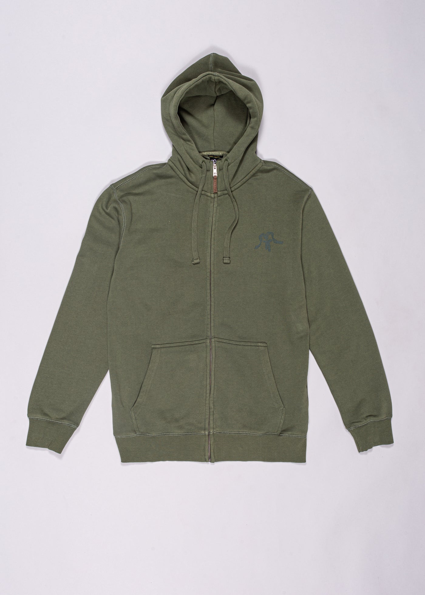 Polerón Full Zip Classy Olive Green