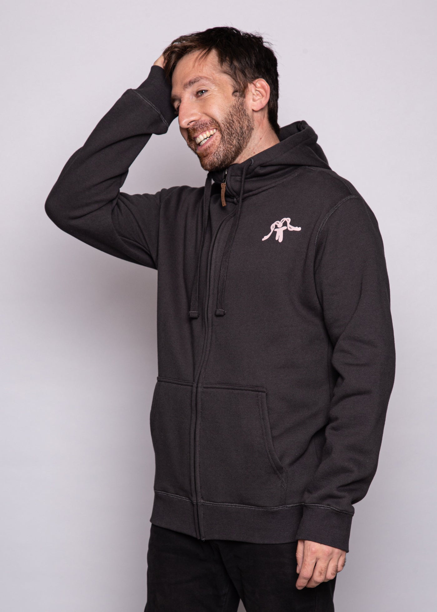 Polerón Full Zip Classy Graphite