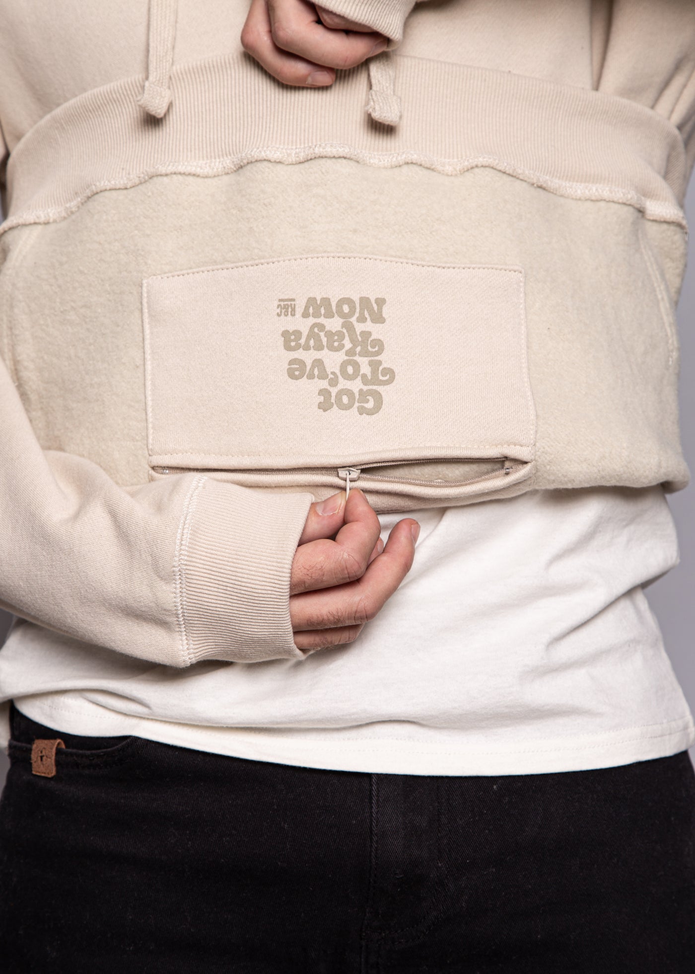 Polerón Hoodie Classy Bone
