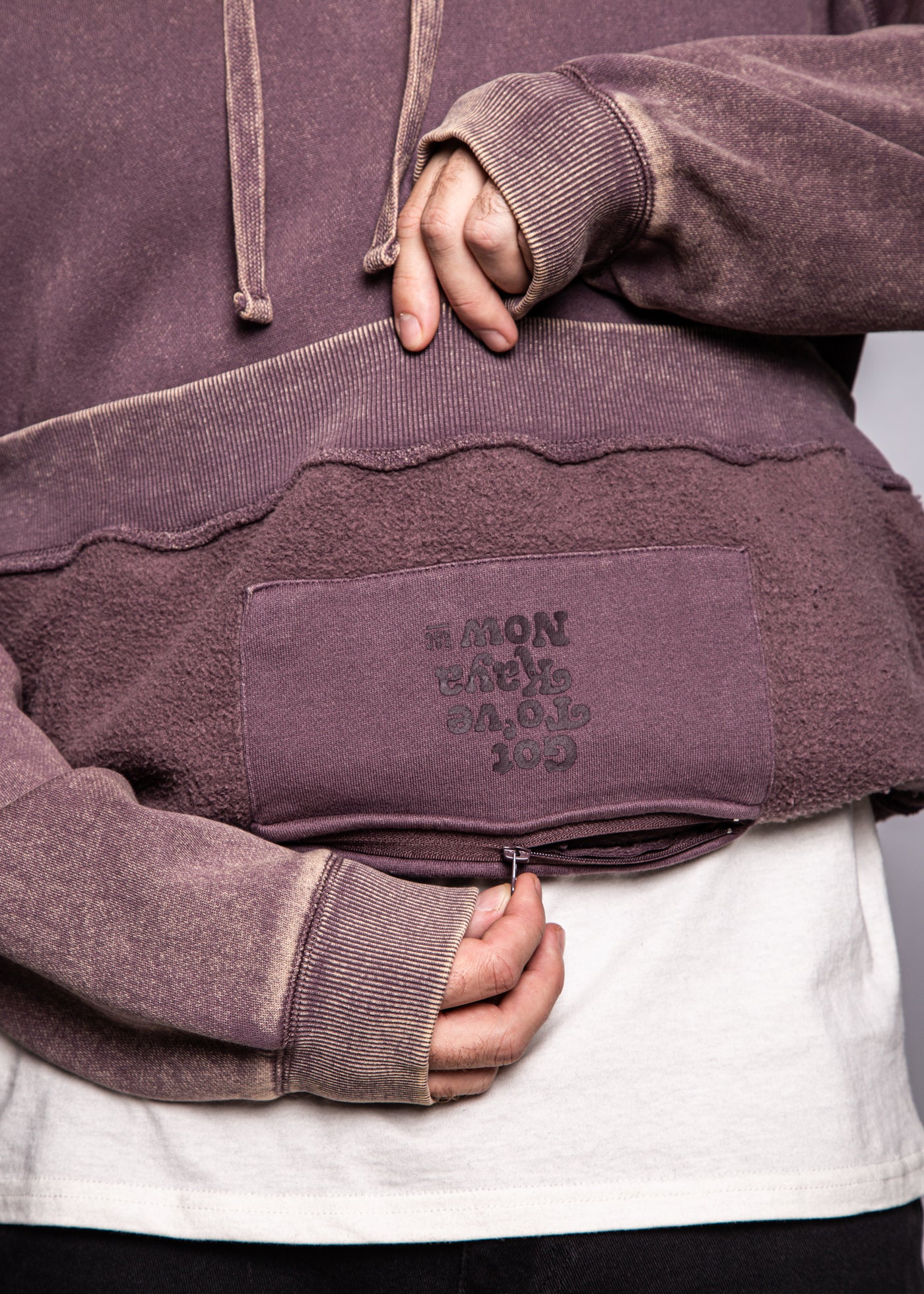 Polerón Hoodie Classy Dark Rose