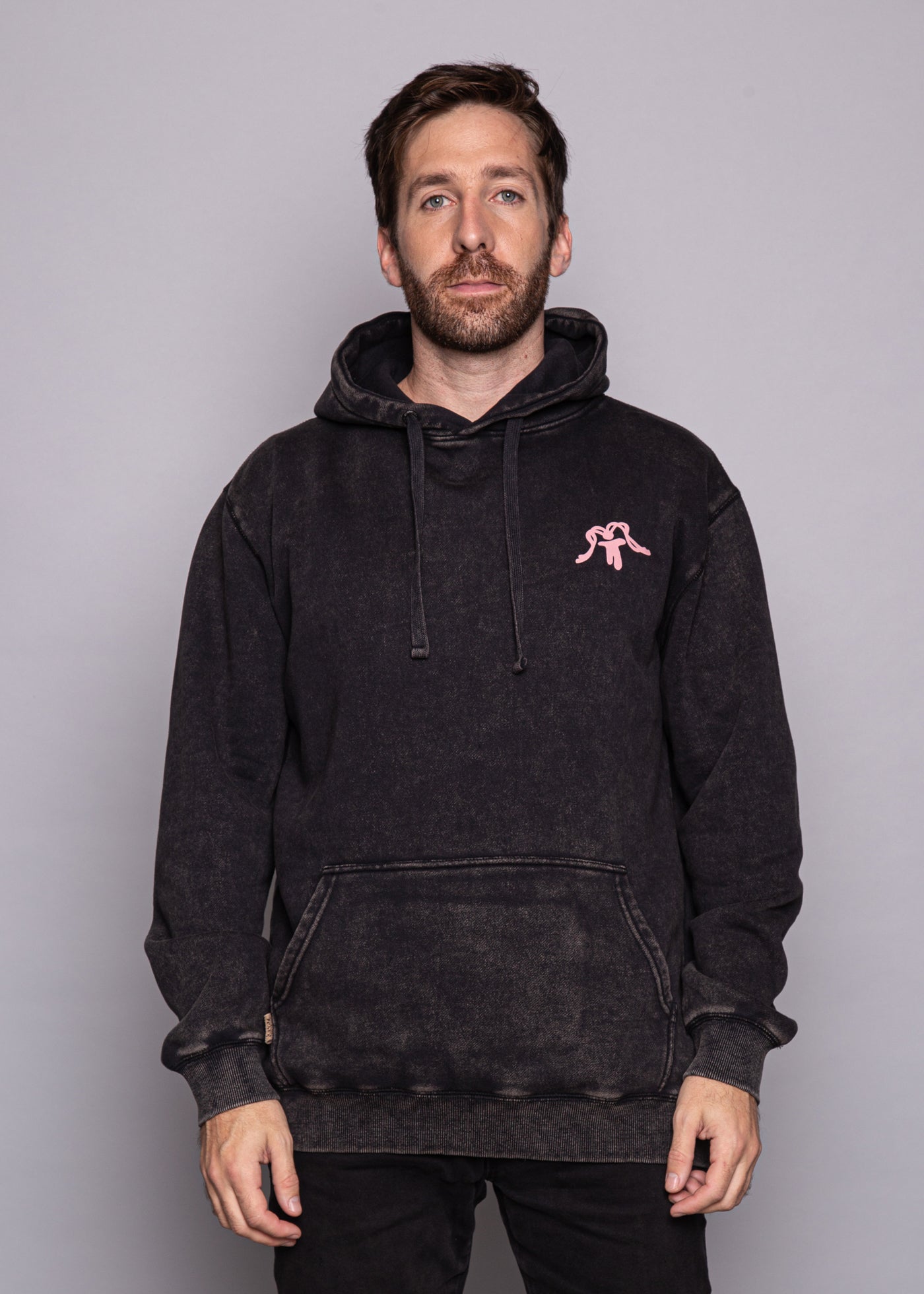 Polerón Hoodie Classy Snow Black