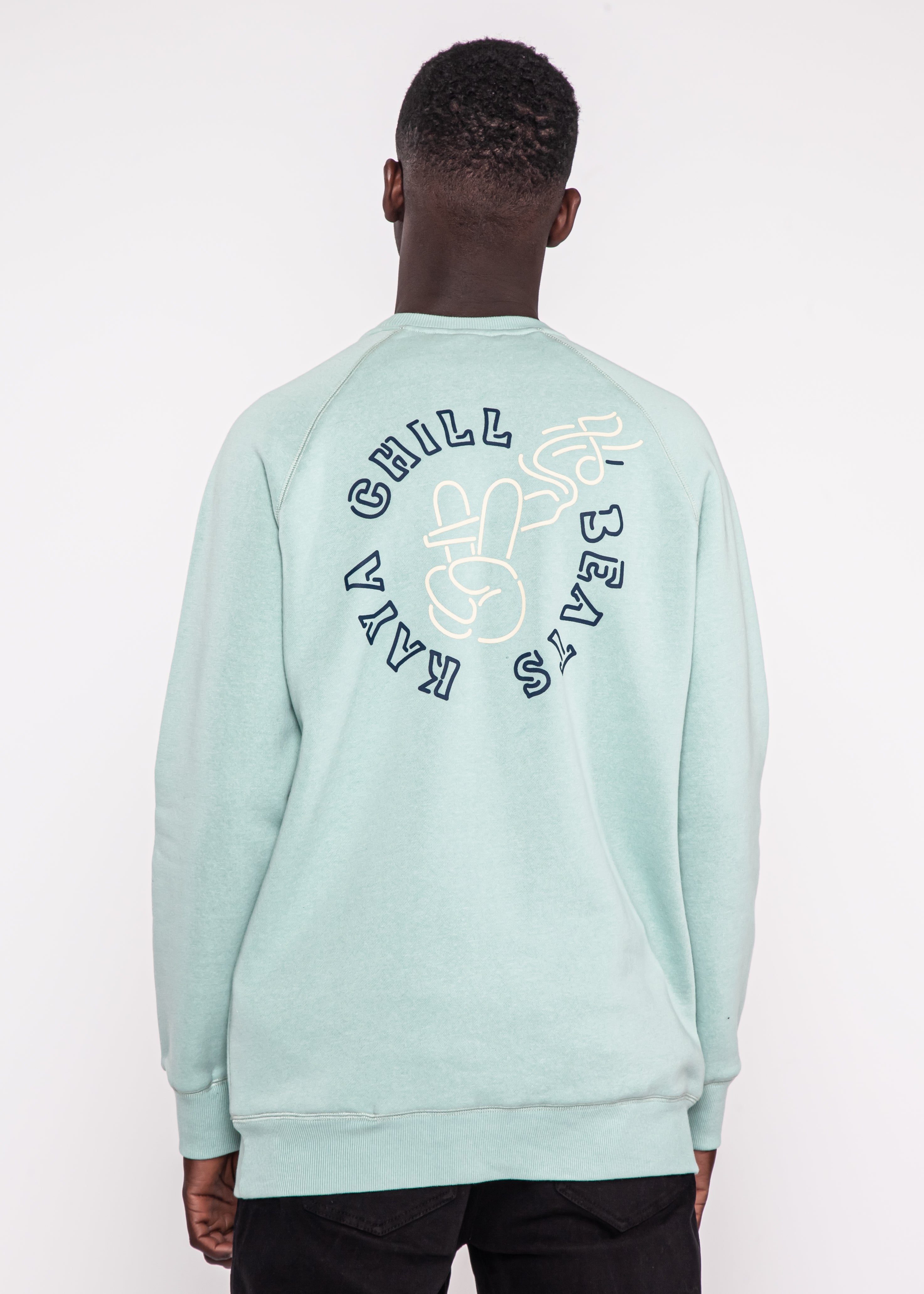 Polerón Crewneck Chill Teal
