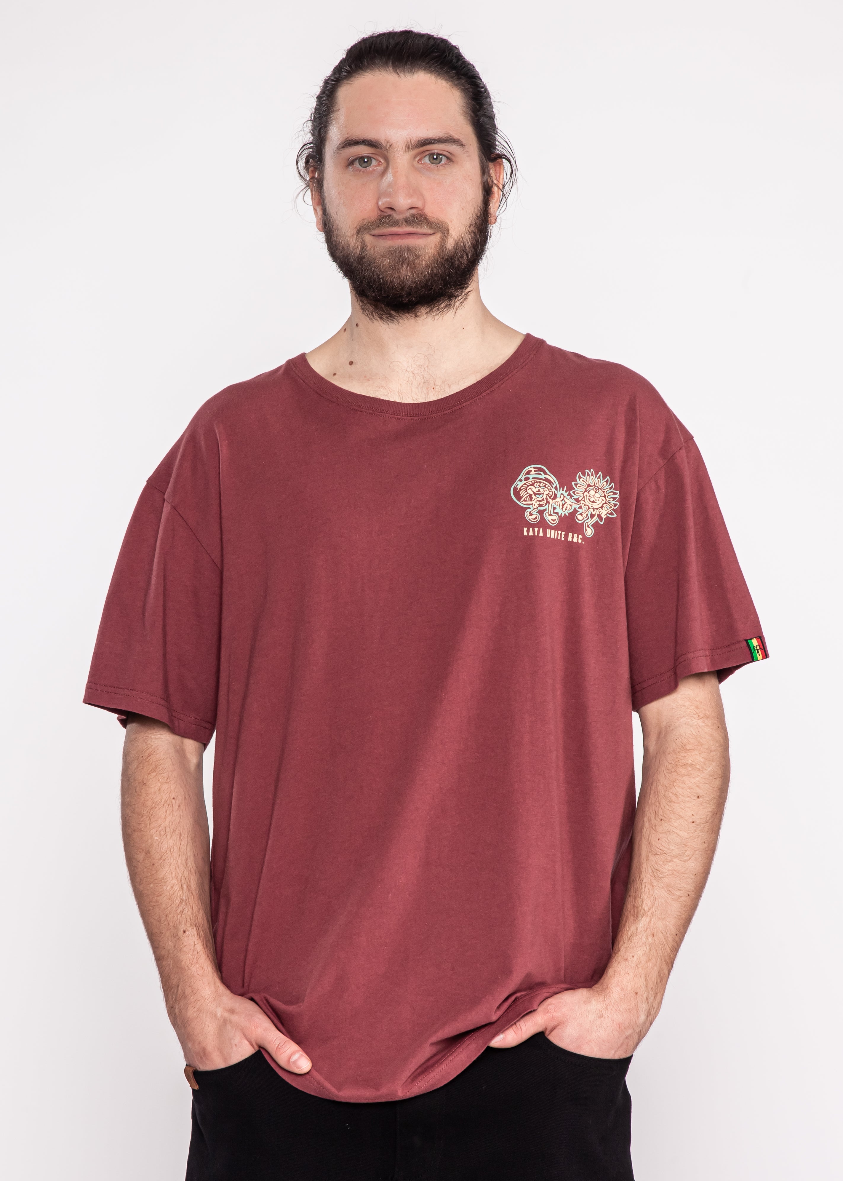 T-Shirt Kaya Bordo