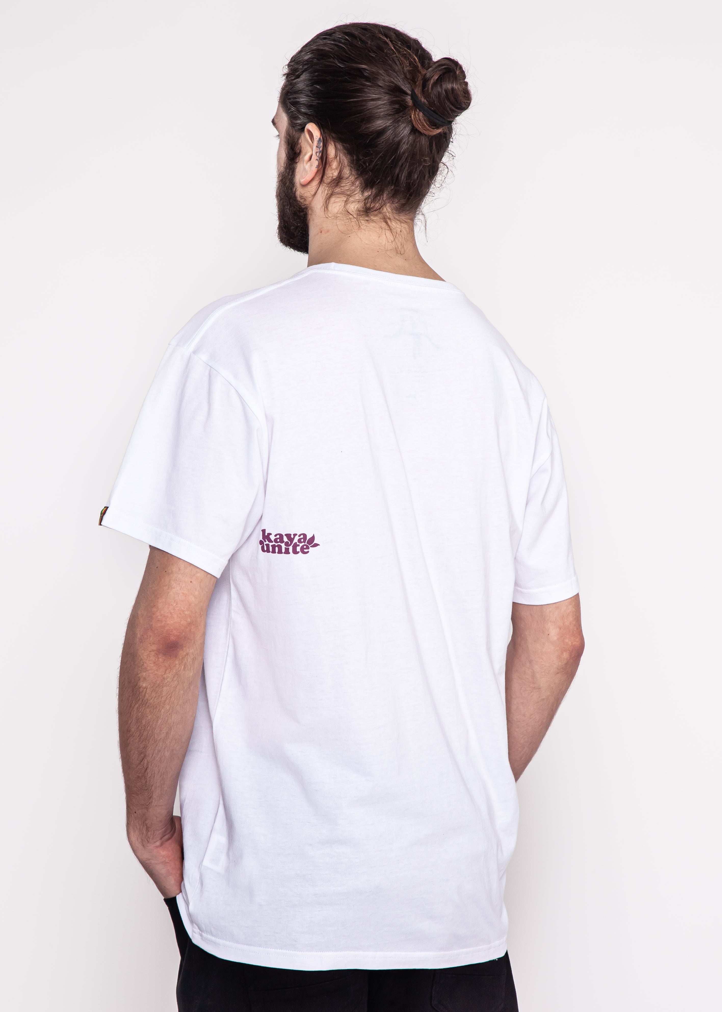 T-Shirt Play White Lila