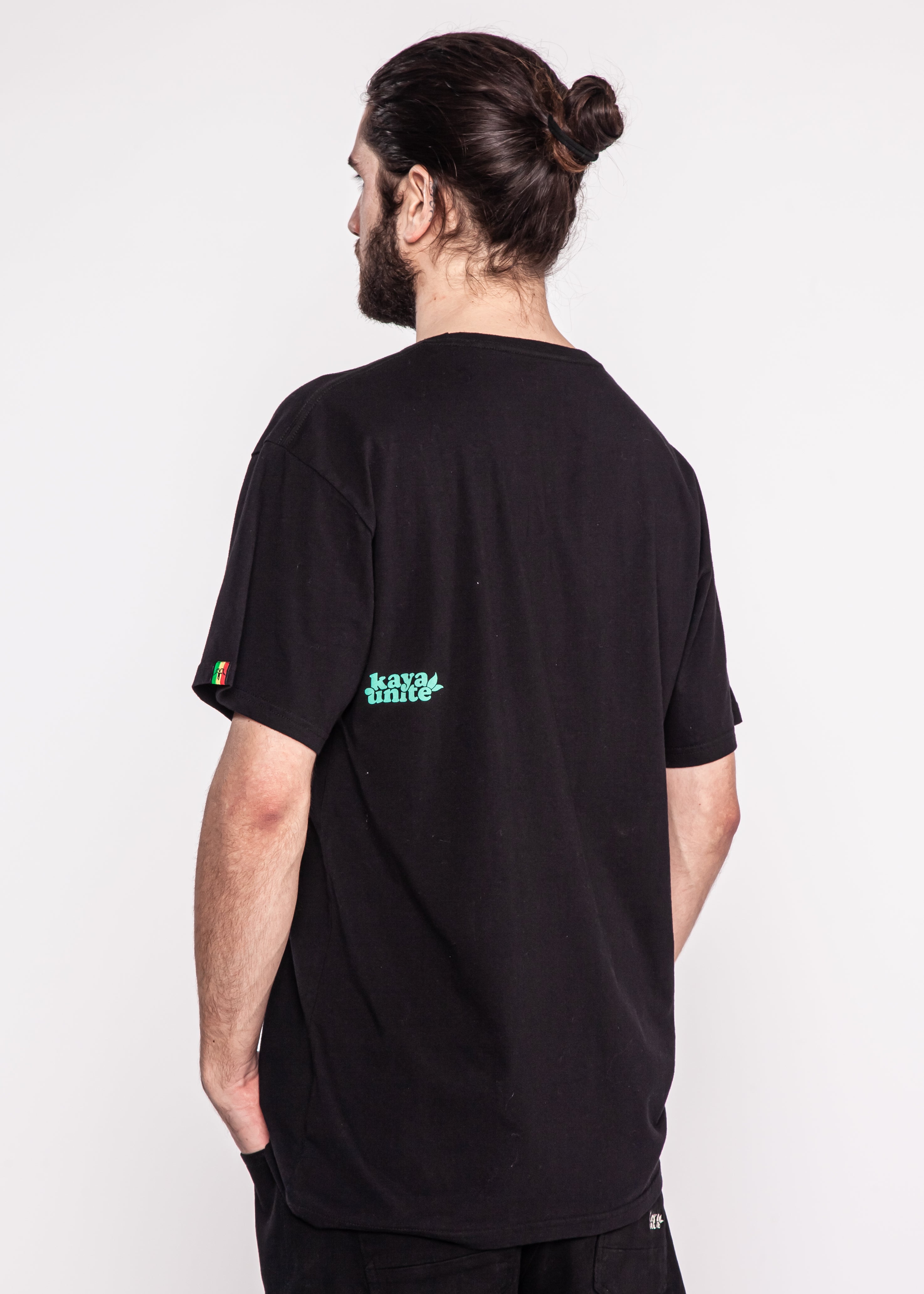 T-Shirt Play Black Green