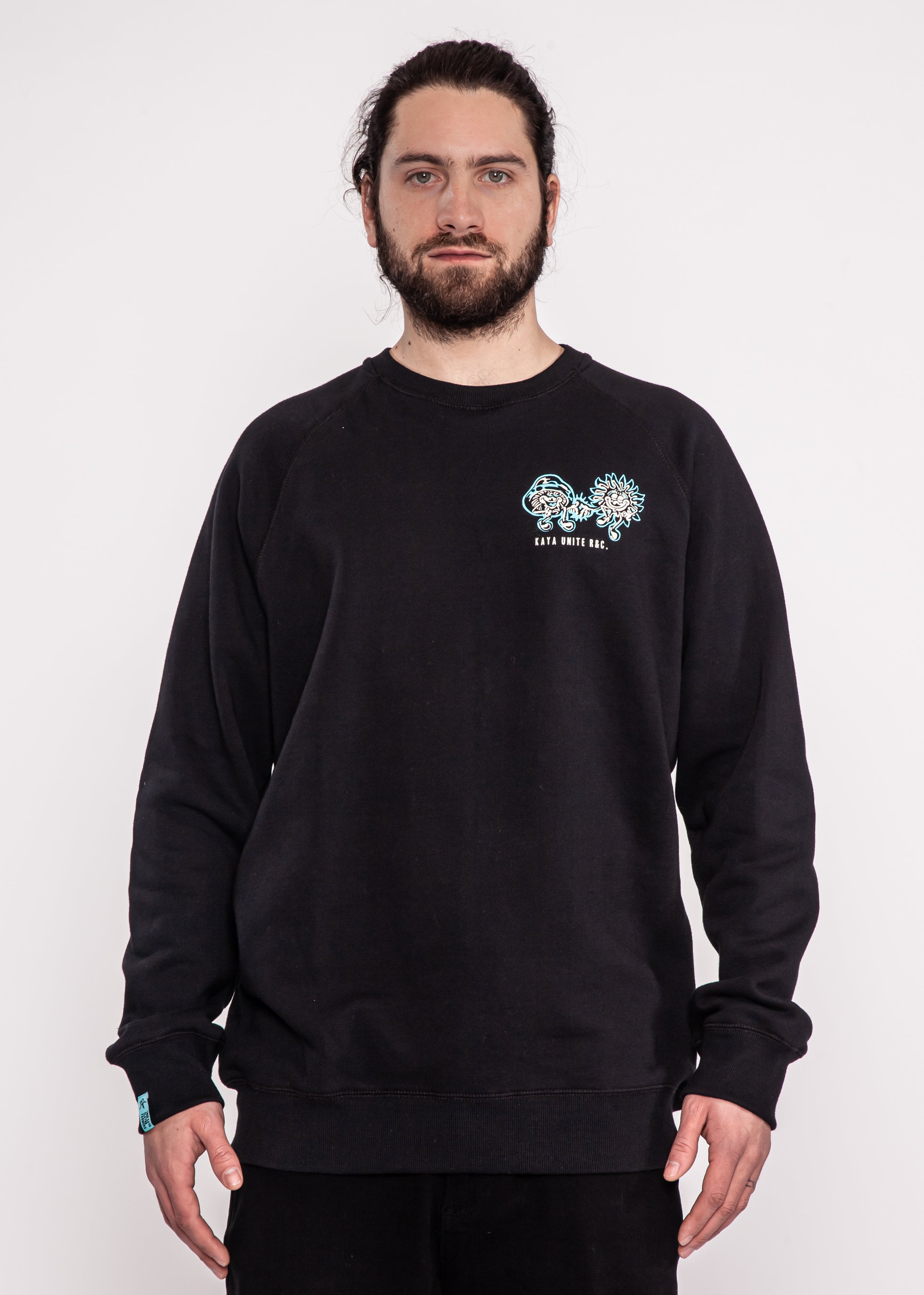 Polerón Crewneck Kaya Black