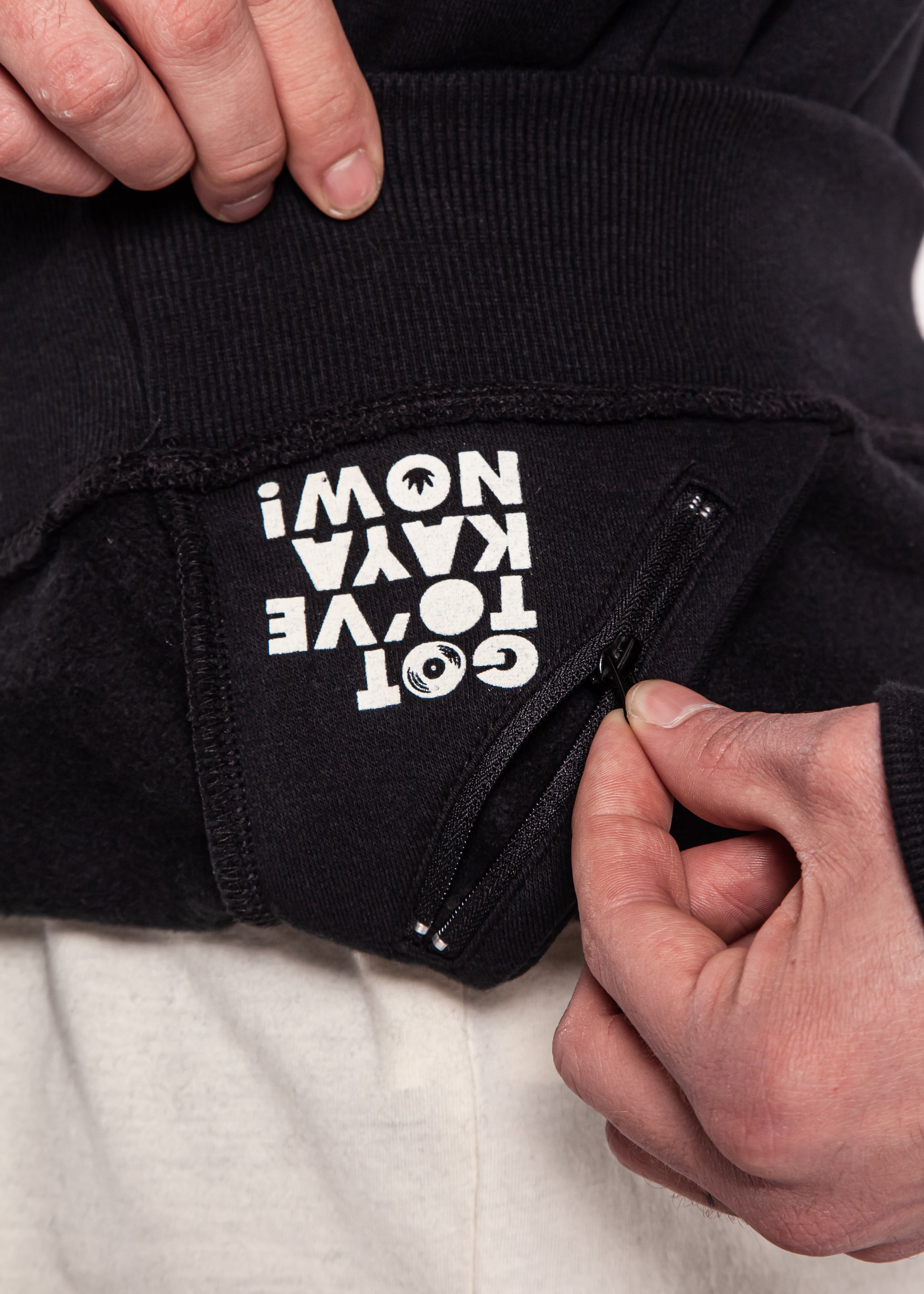 Polerón Crewneck Kaya Black