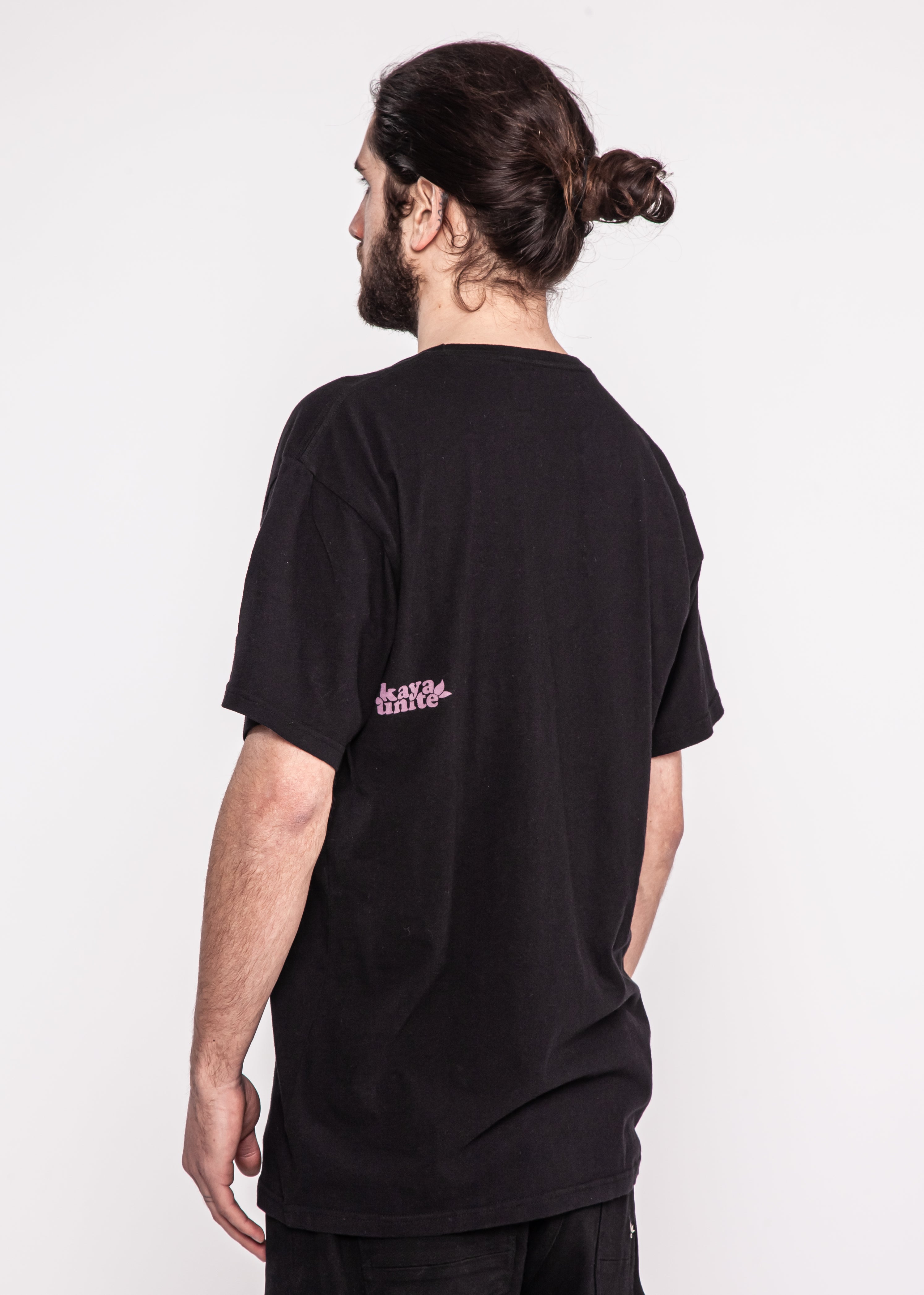 T-Shirt Aqua Black