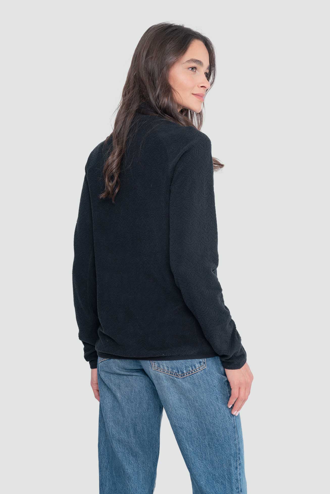 Micropolar Cipress Mujer - Negro