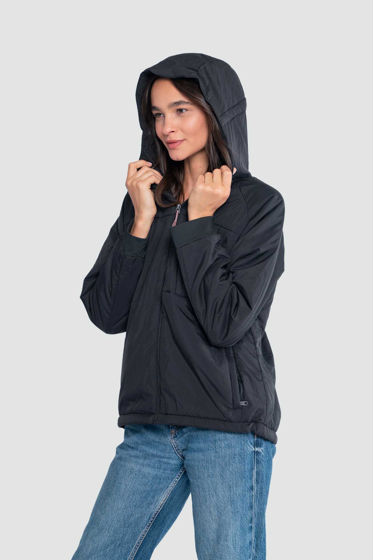 Chaqueta Mujer FELLEX® Ultraliviana Aysen - Negra