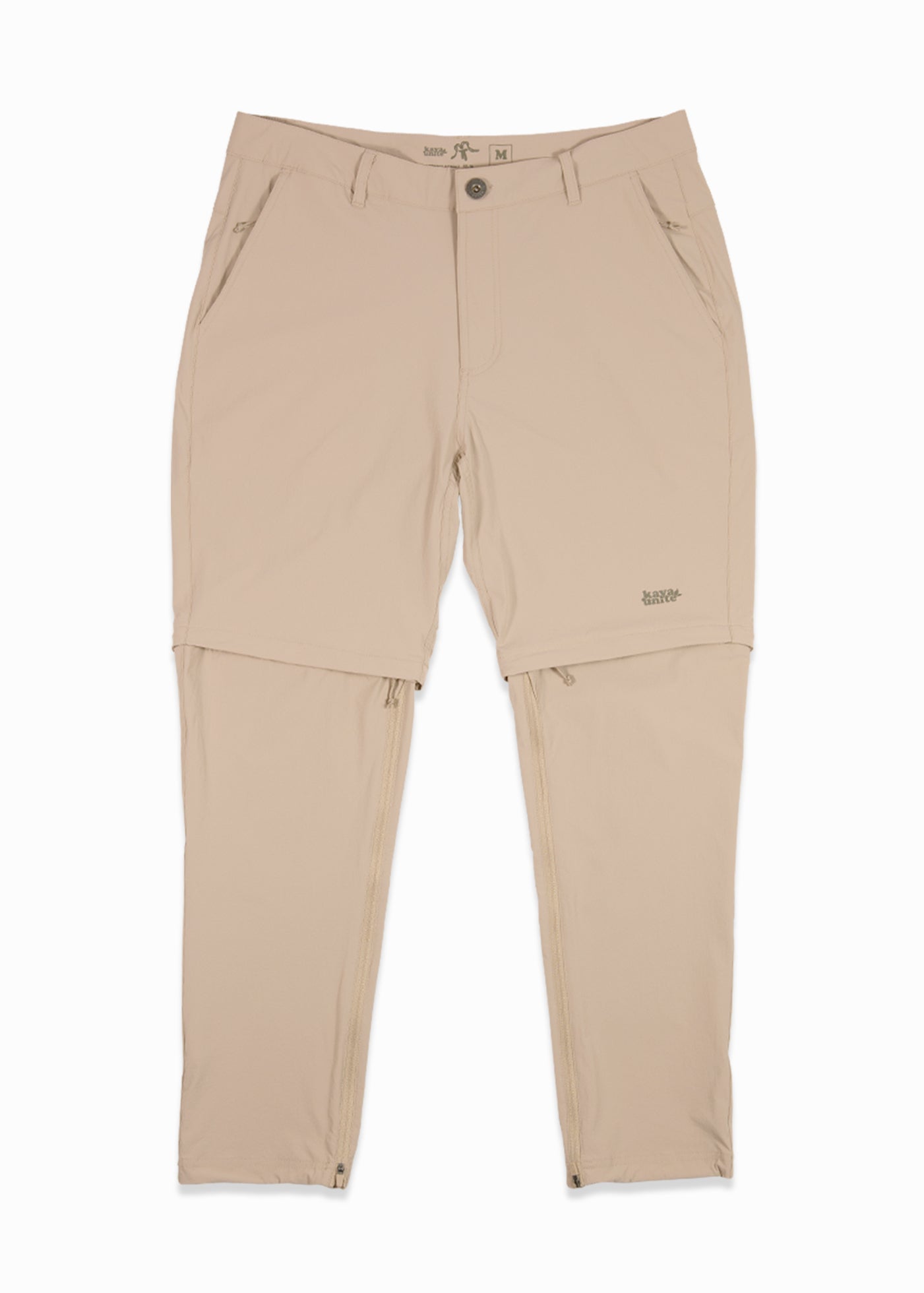Pantalón Desmontable Recto Nylon Hiker Hombre - Sand Gray