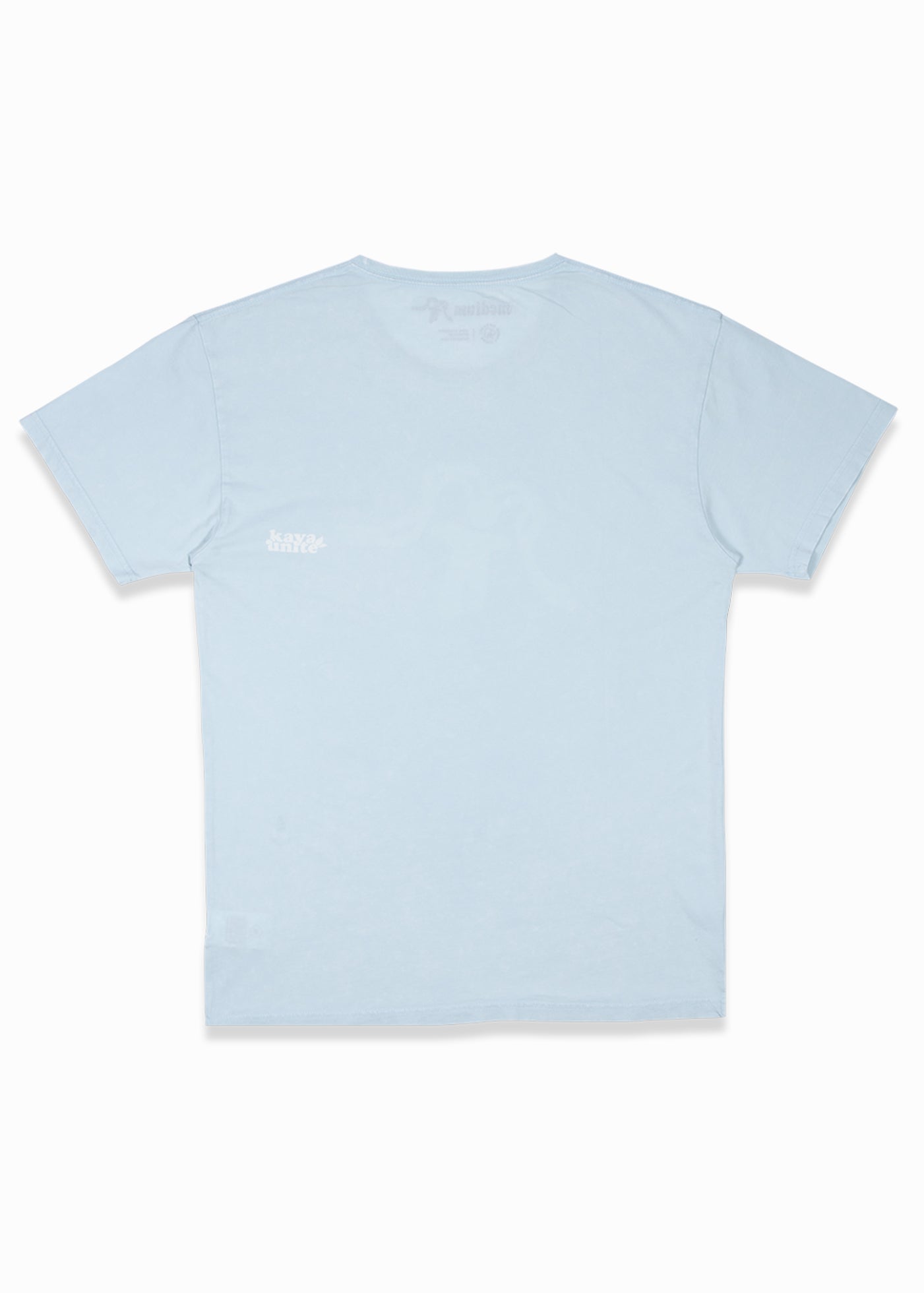 Polera Orgánica Aqua Turquoise