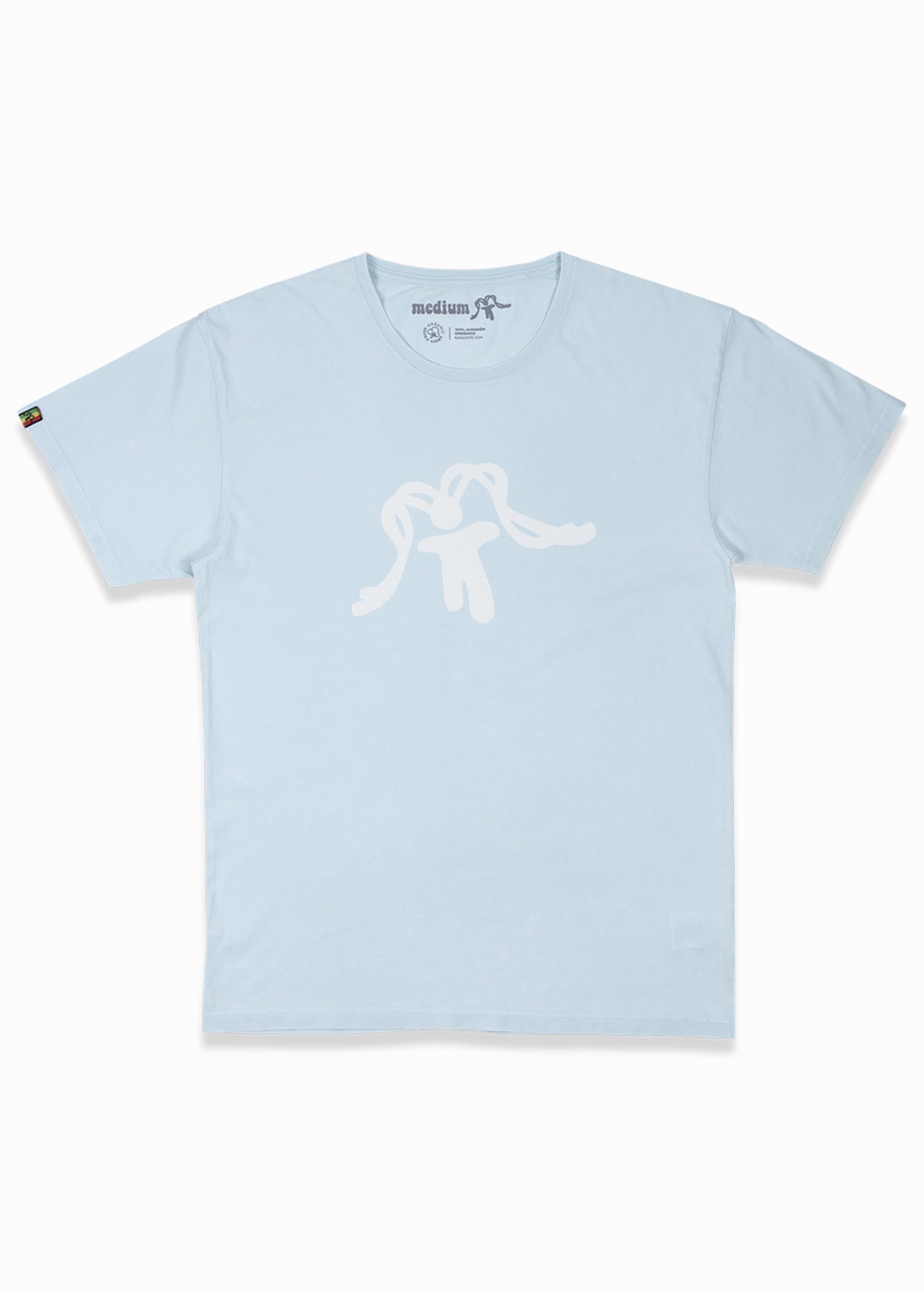 Polera Orgánica Aqua Turquoise