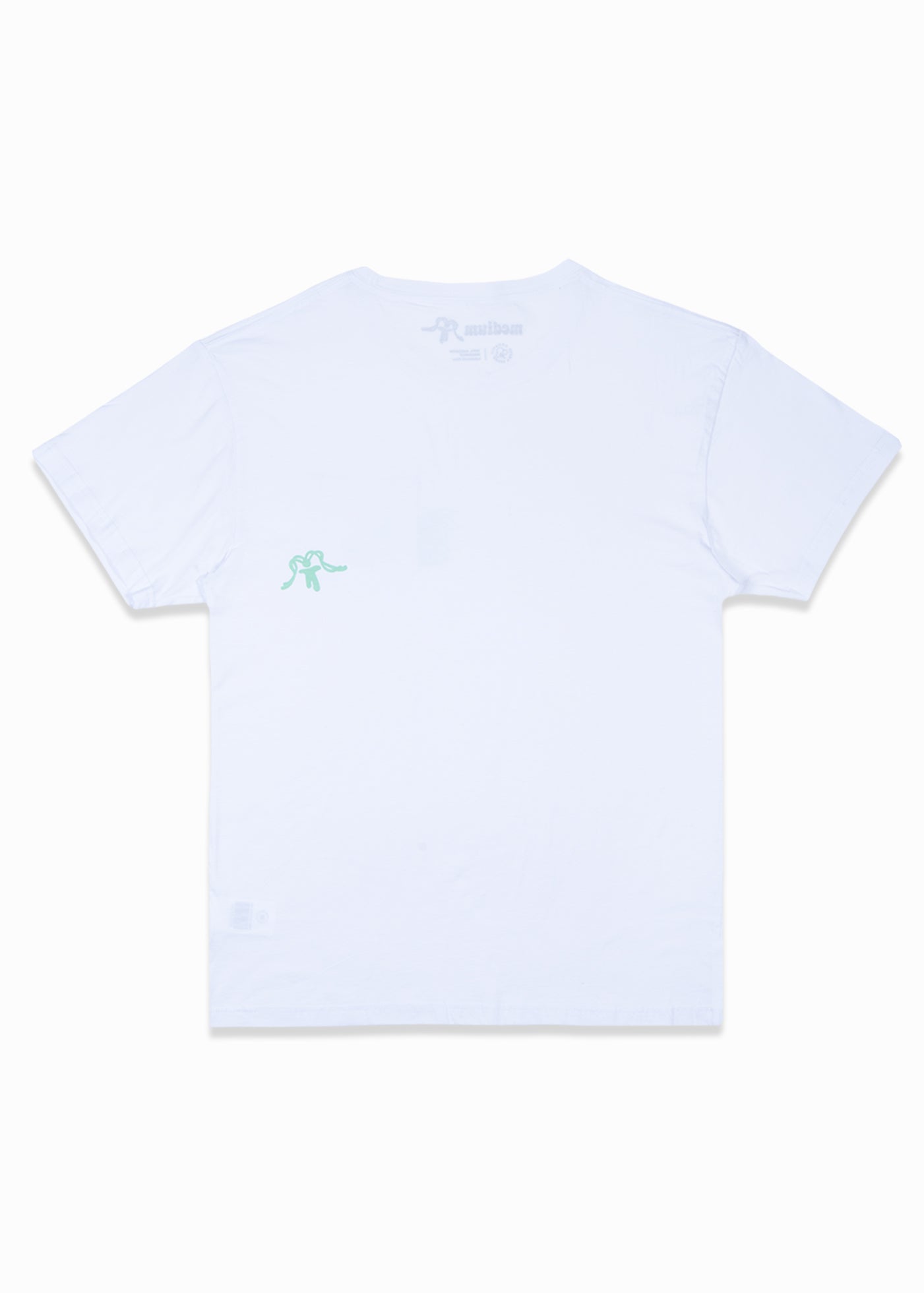 Polera Diseño Algodón Music Hombre - Blanca Lavender