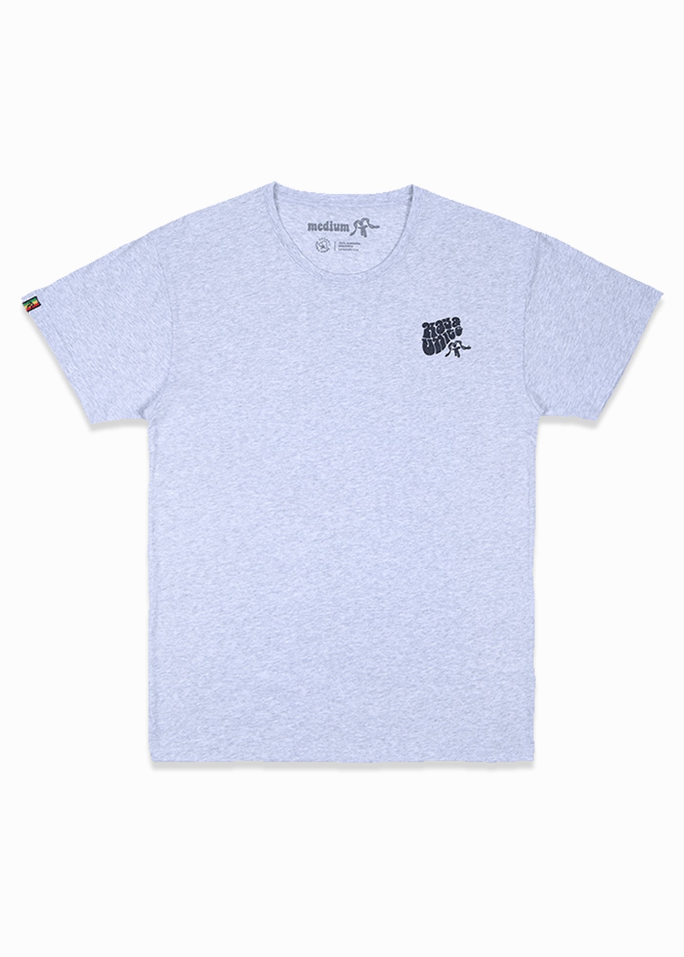 Polera Clásica Algodón Orgánico Classy Hombre - Gris White Smoke