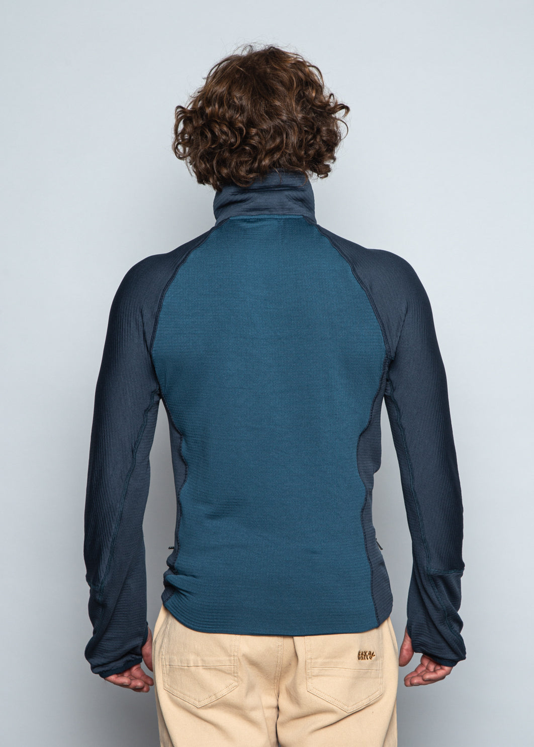 Primera Capa Multilayer Half Zip Blue Teal