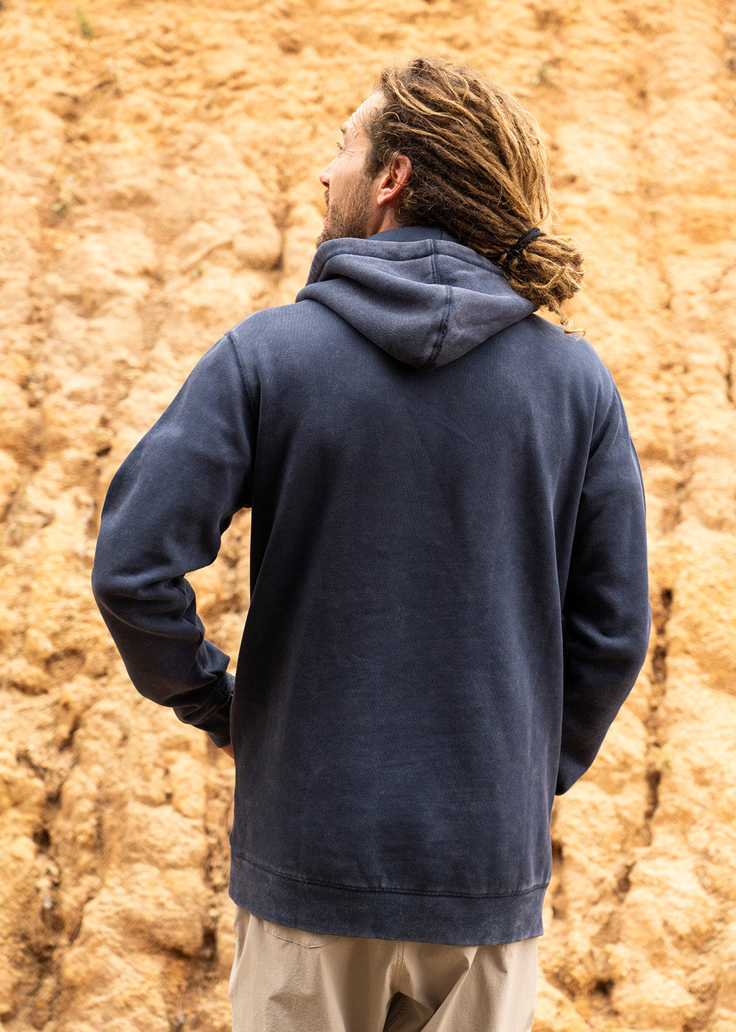 Polerón Hoodie Daily Navy