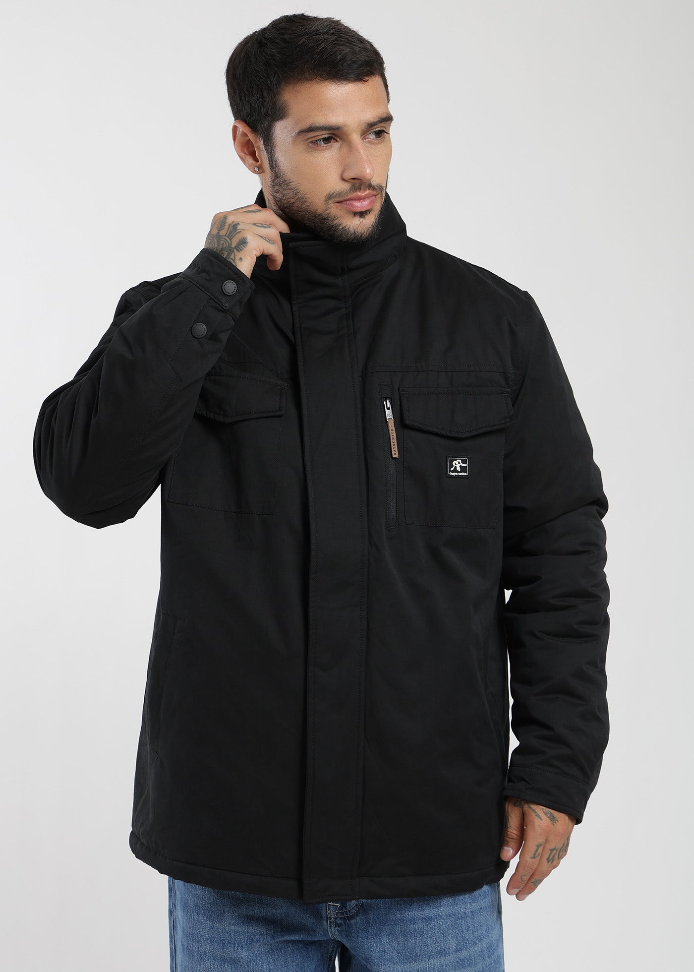 Chaqueta Clásica New Tribe Hombre - Negro