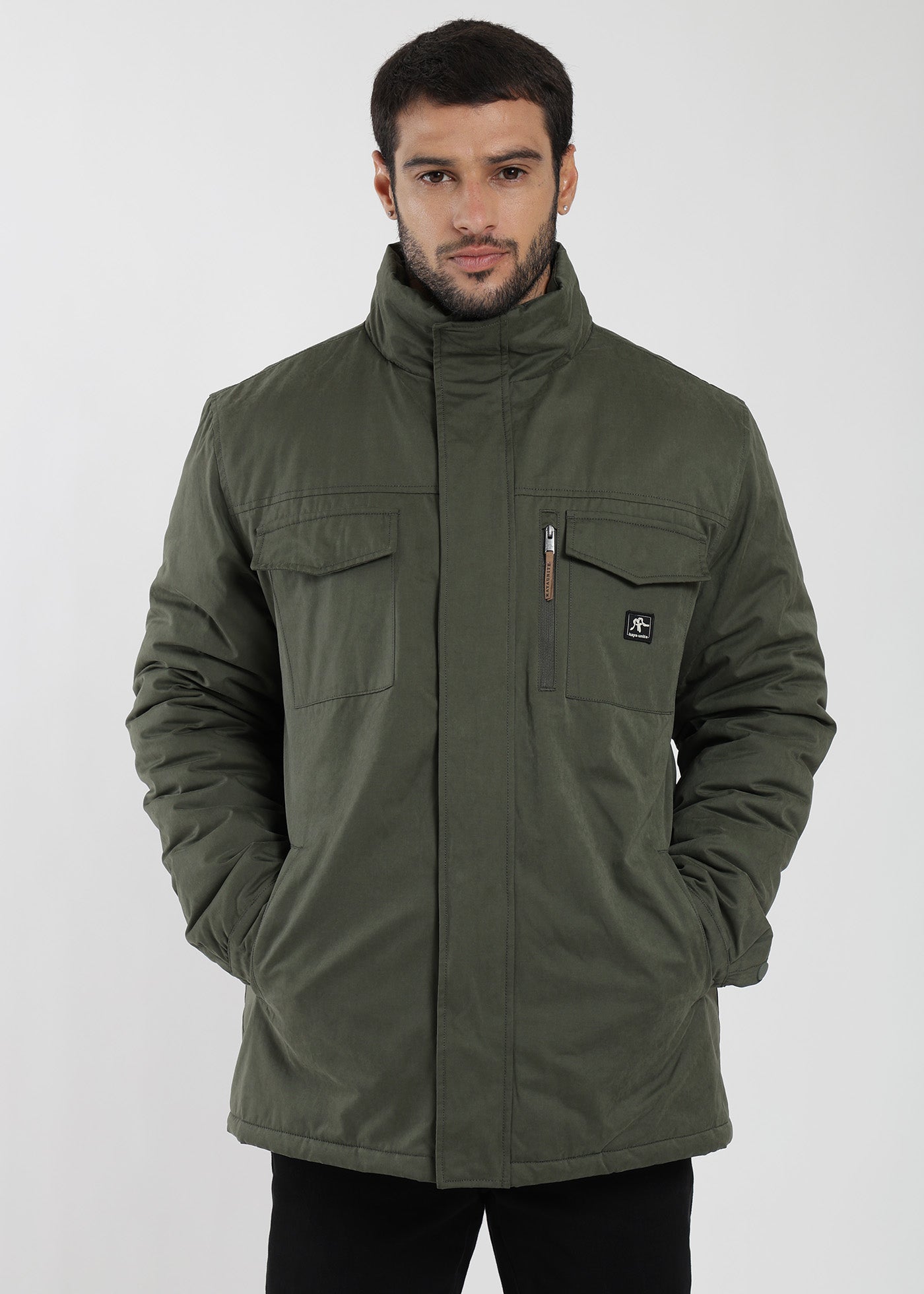 Chaqueta Clásica New Tribe Hombre - Verde Oscuro