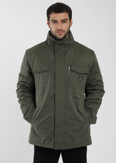 Chaqueta Clásica New Tribe Hombre - Verde Oscuro