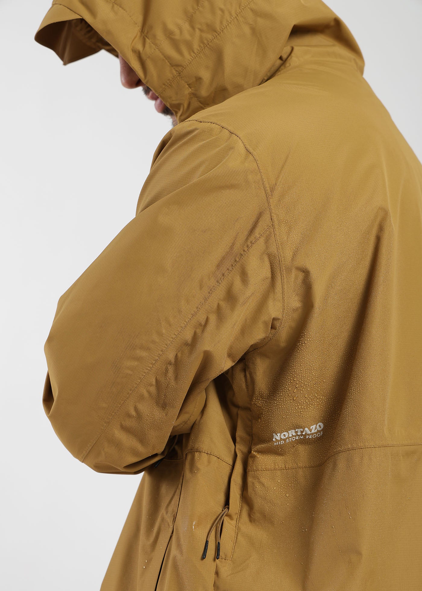 Chaqueta Cortaviento Nortazo Hombre Mostaza #Color_Mostaza