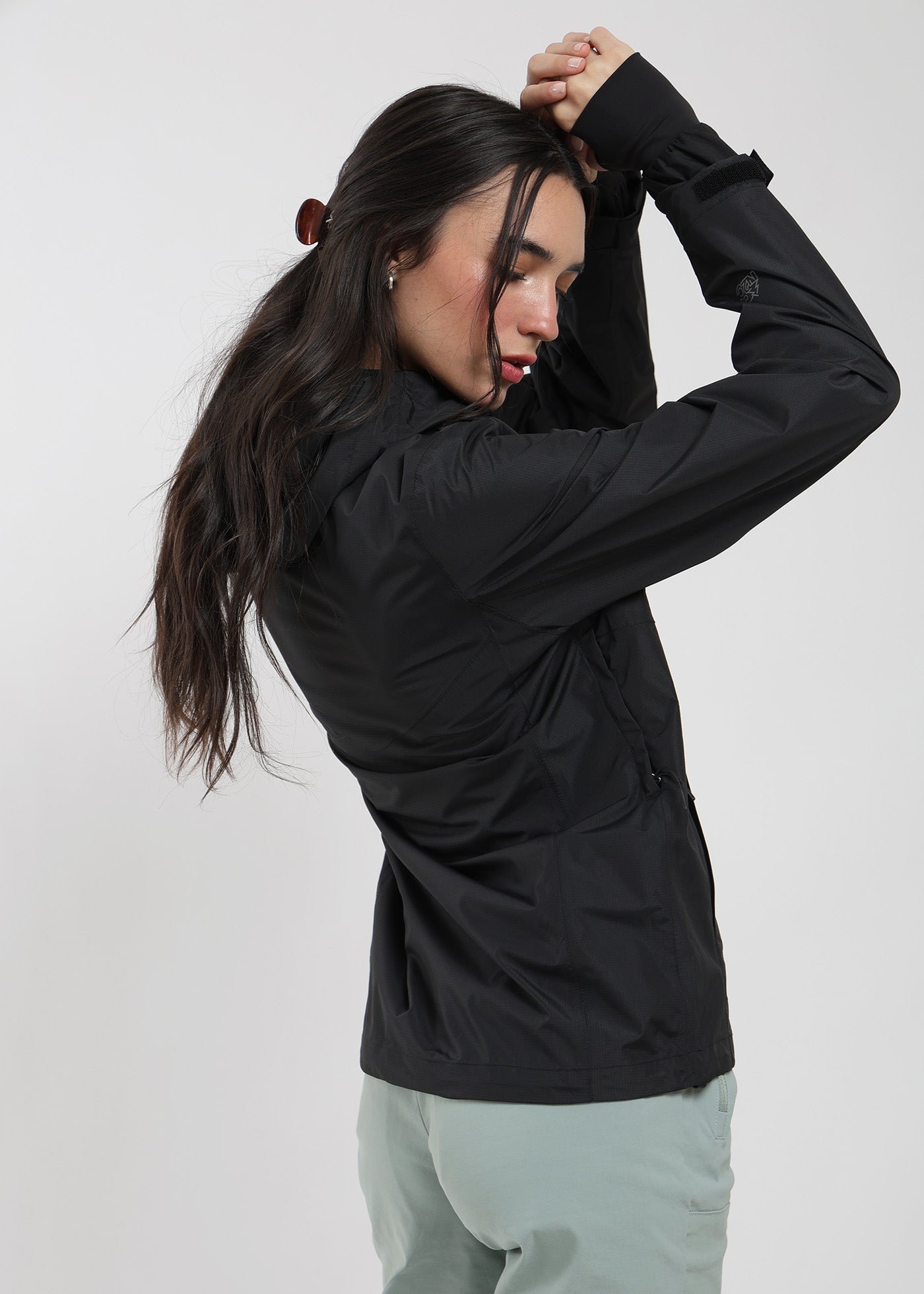 Chaqueta Cortaviento Nortazo Mujer - Negro