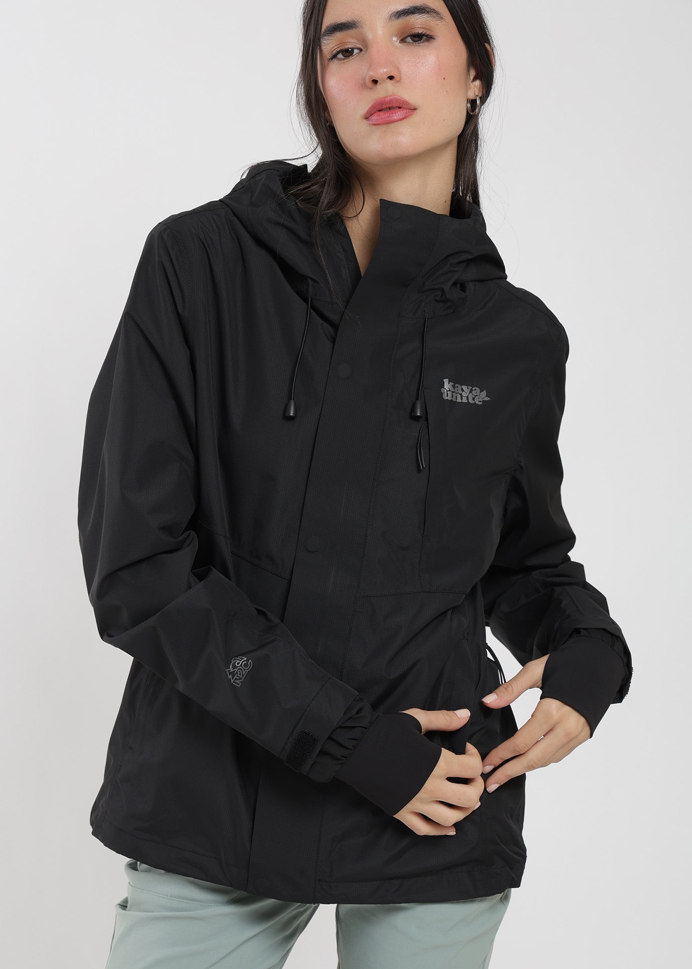 Chaqueta Cortaviento Nortazo Mujer - Negro