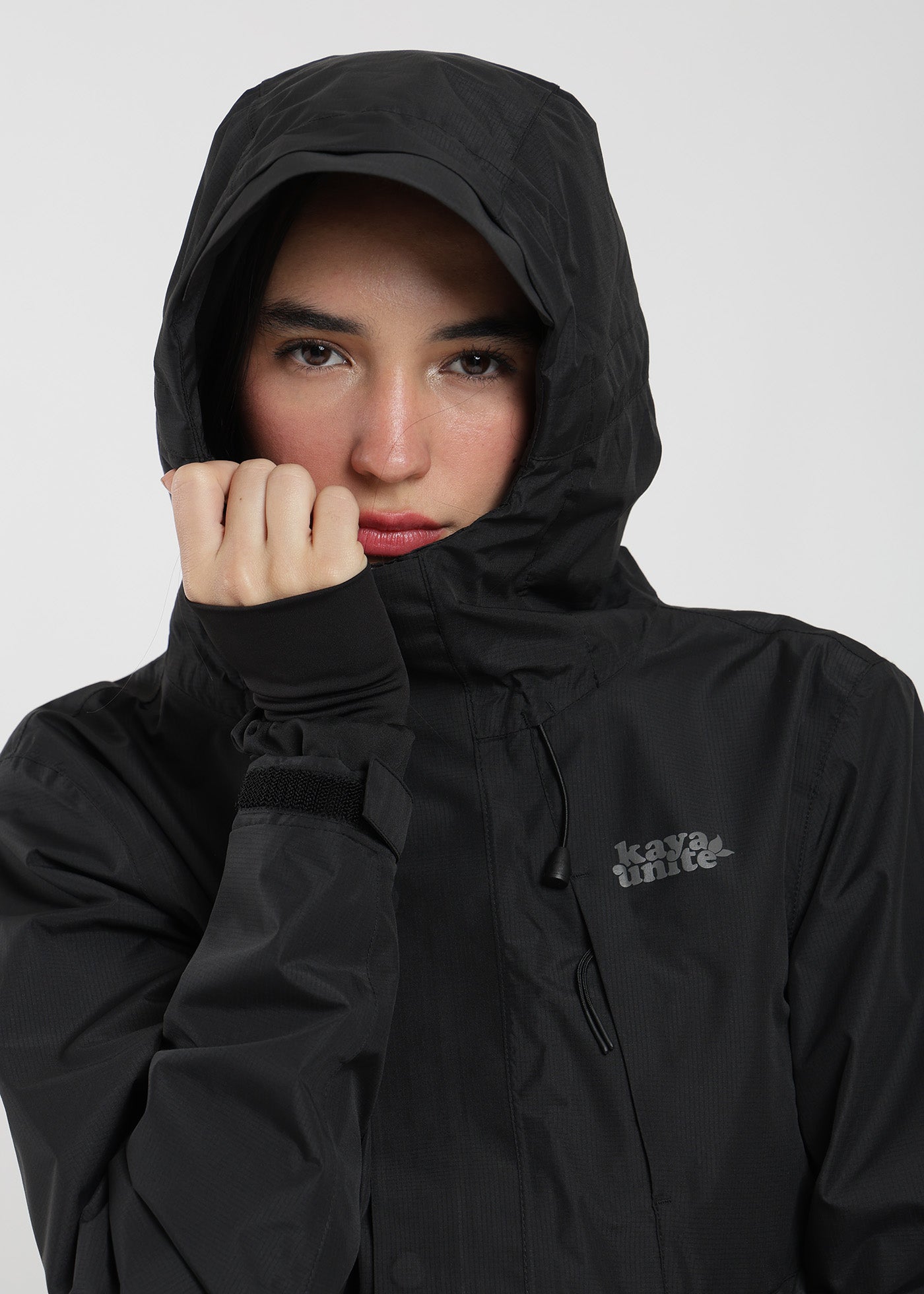 Chaqueta Cortaviento Nortazo Mujer - Negro