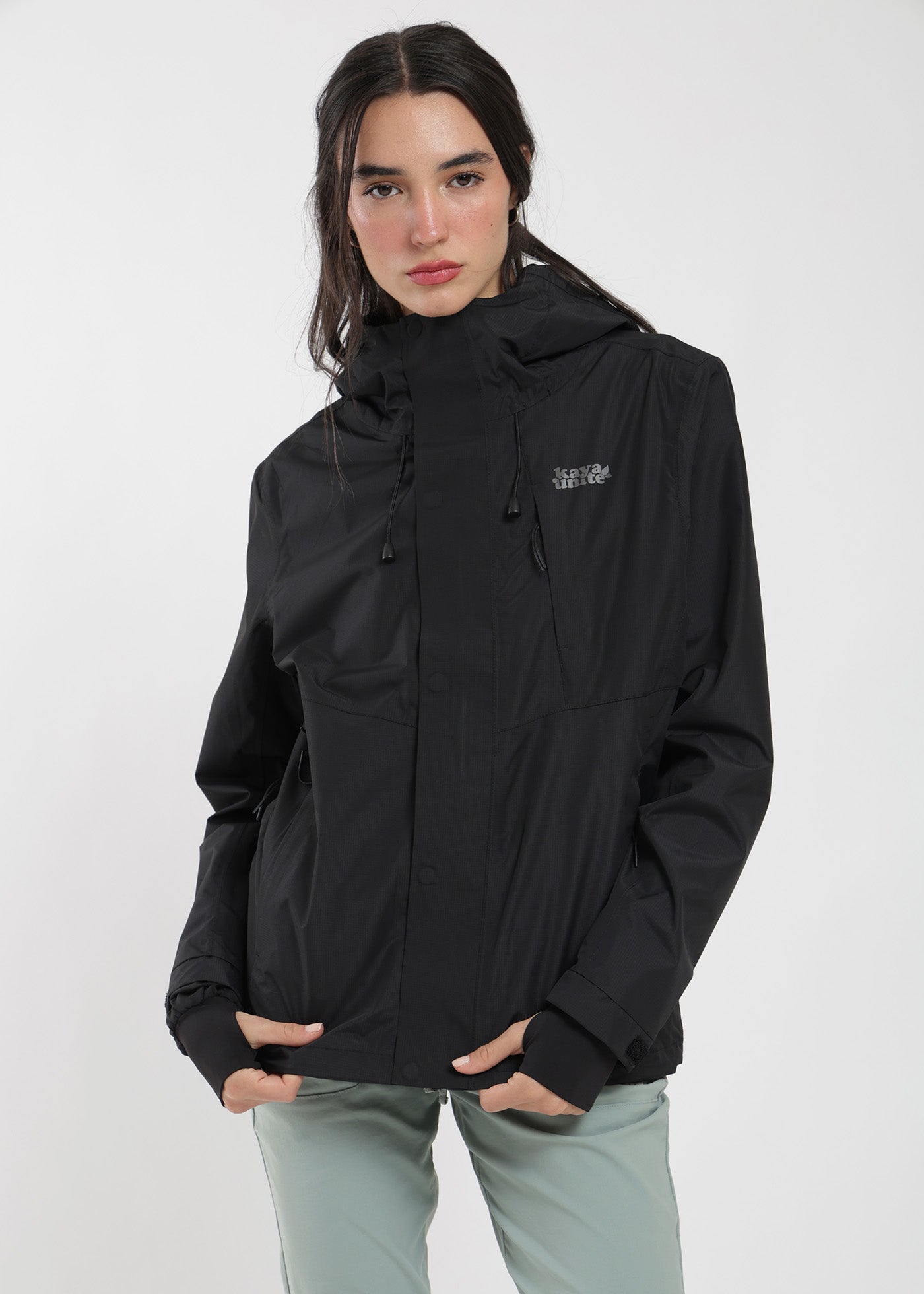 Chaqueta Cortaviento Nortazo Mujer - Negro