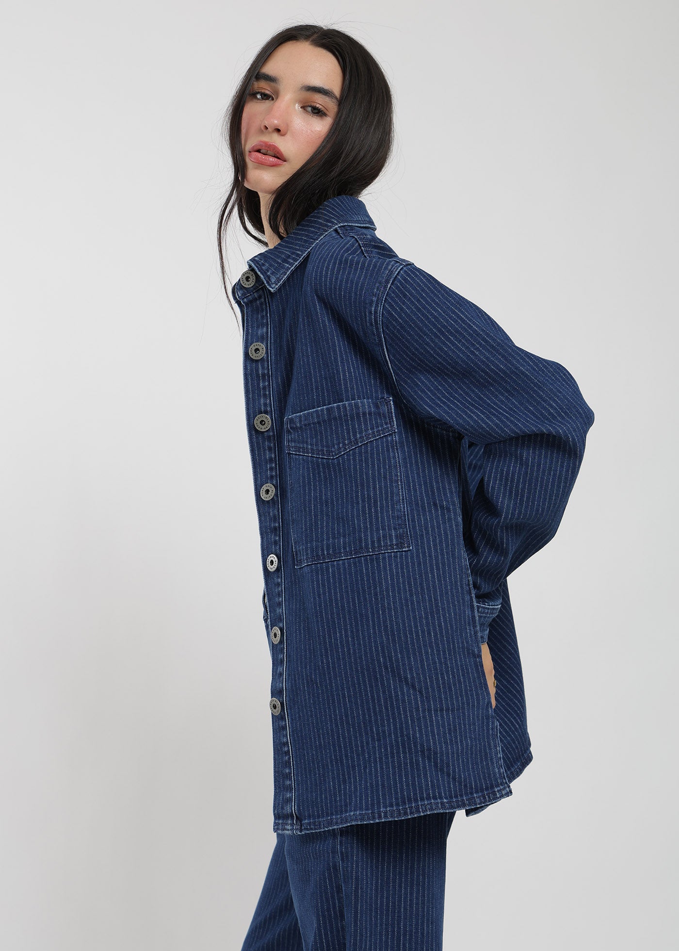 Chaqueta Sobrecamisa Heavy Weight Mujer