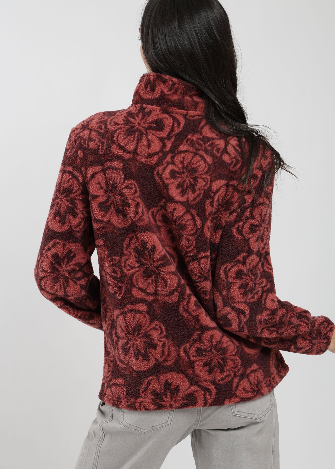 Chiporro Diseño Mix Fabric Mujer - Fucsia