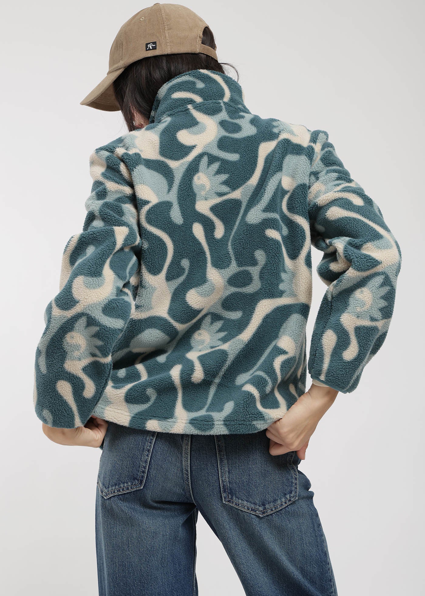 Chiporro Diseño Mix Fabric Mujer - Verde