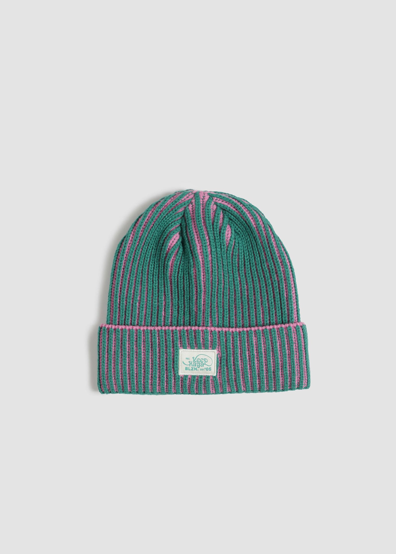 Gorro Beanie Stripes Niños - Teal