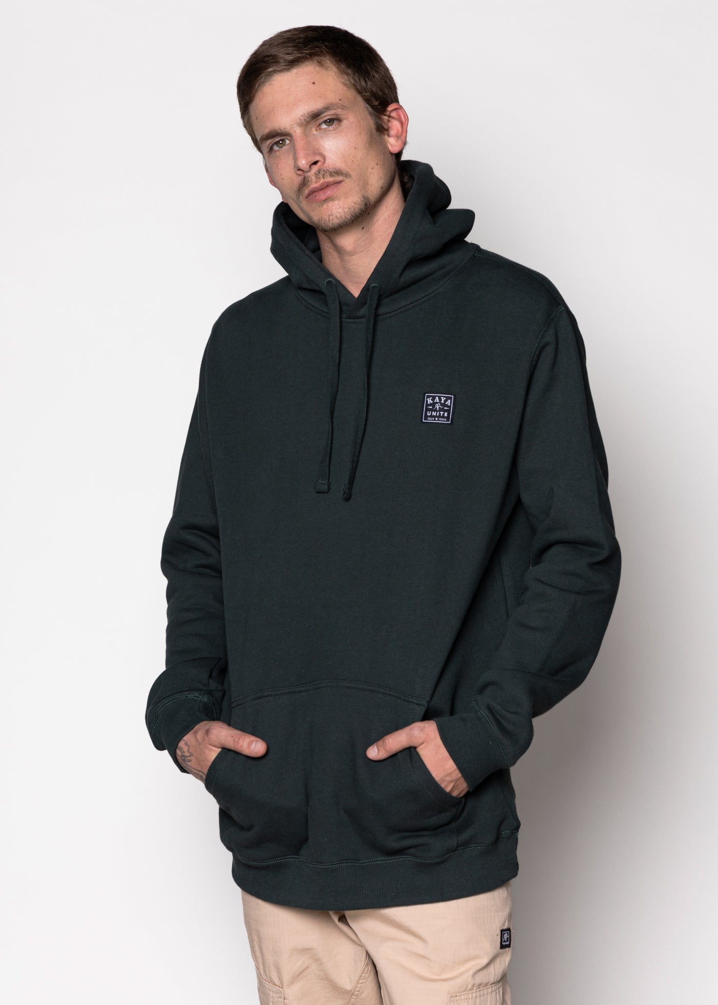 Polerón Hoodie Daily Dk Green