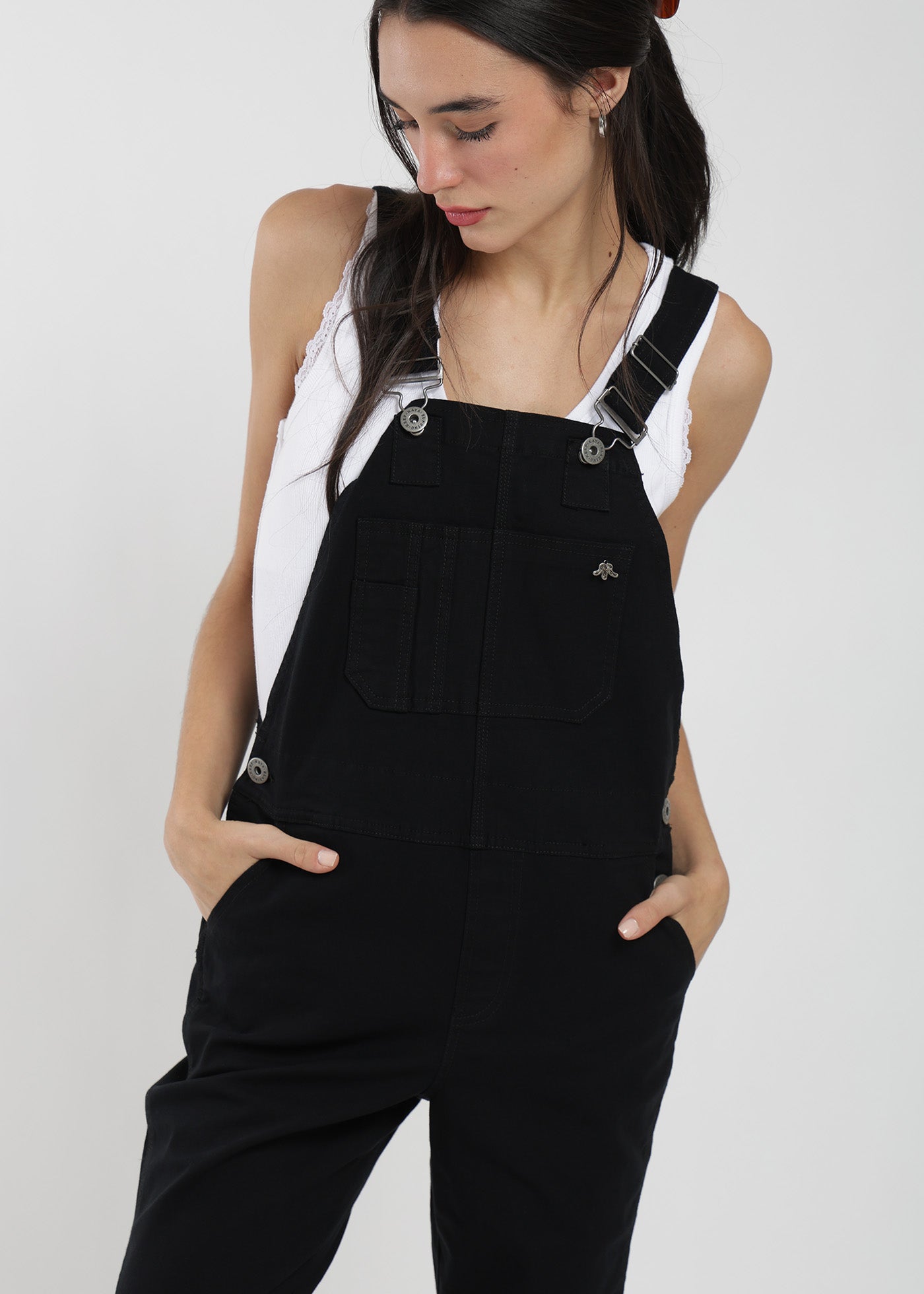 Jardinera Canvas Flex Mujer Black #Color_Negro