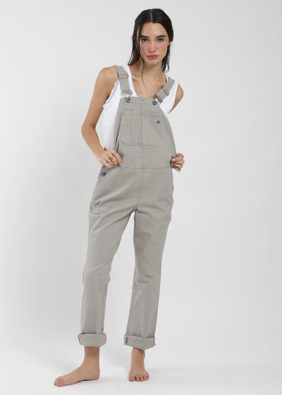 Jardinera Canvas Flex Mujer Light Gray