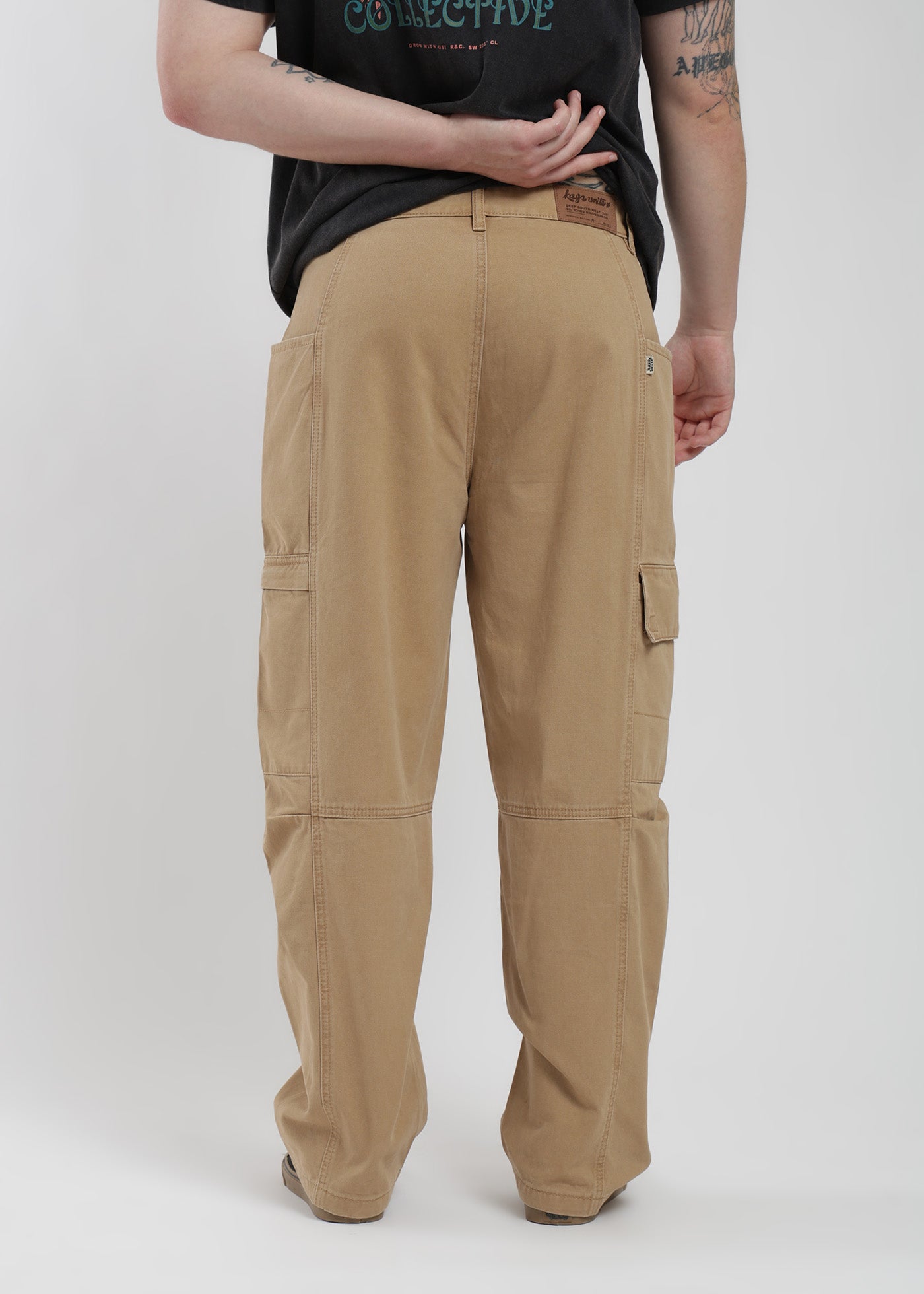 Pantalón Baggy Hombre - Café