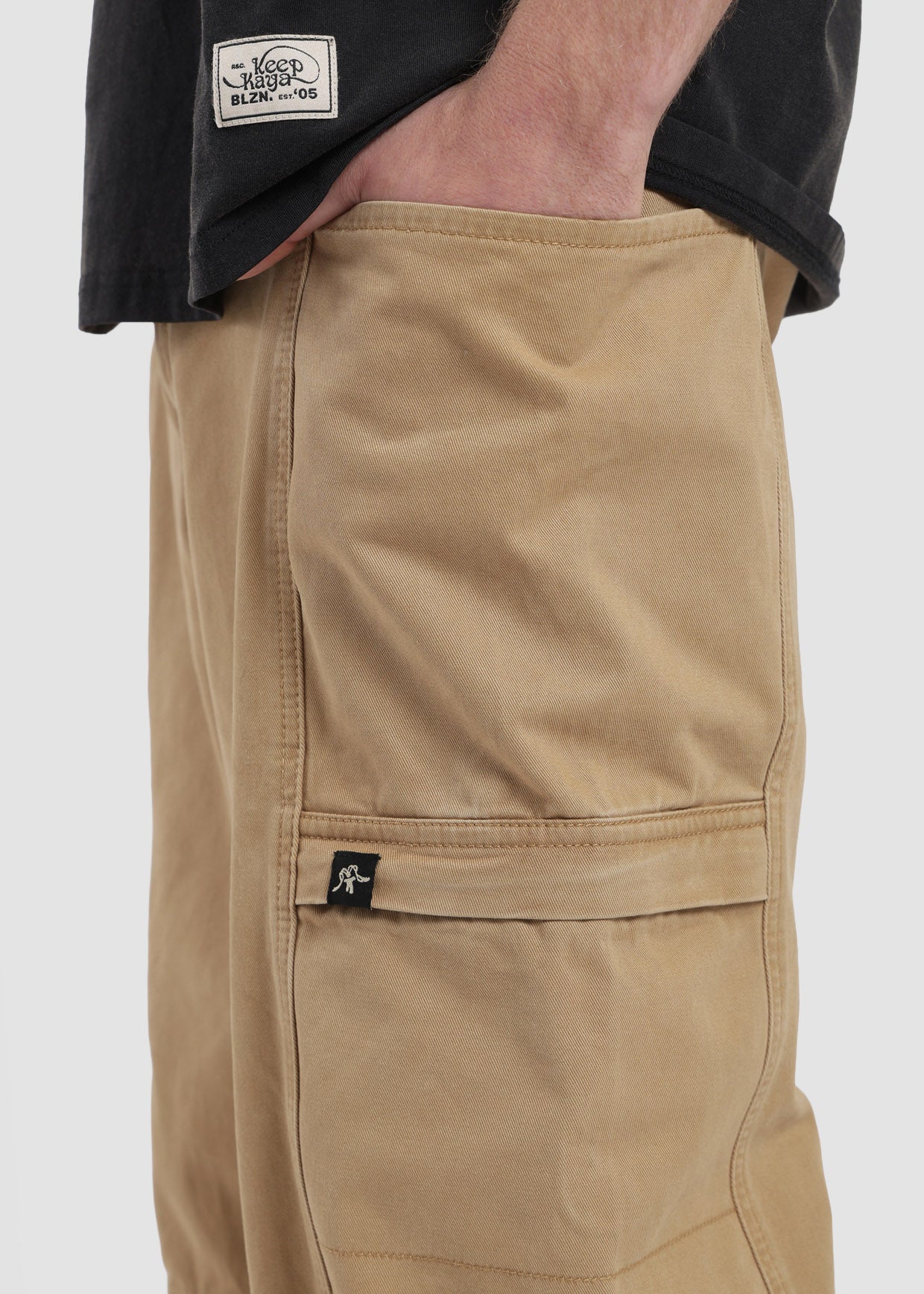 Pantalón Baggy Hombre - Café