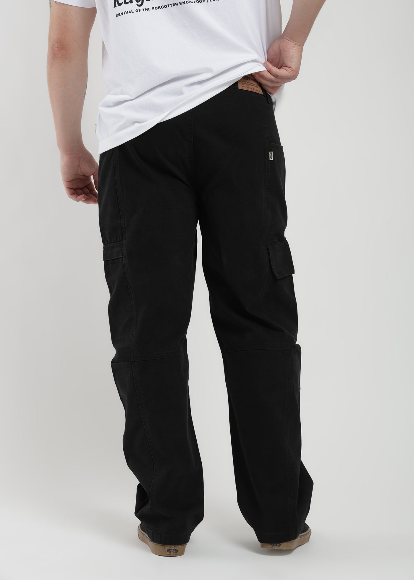 Pantalón Baggy Hombre - Negro