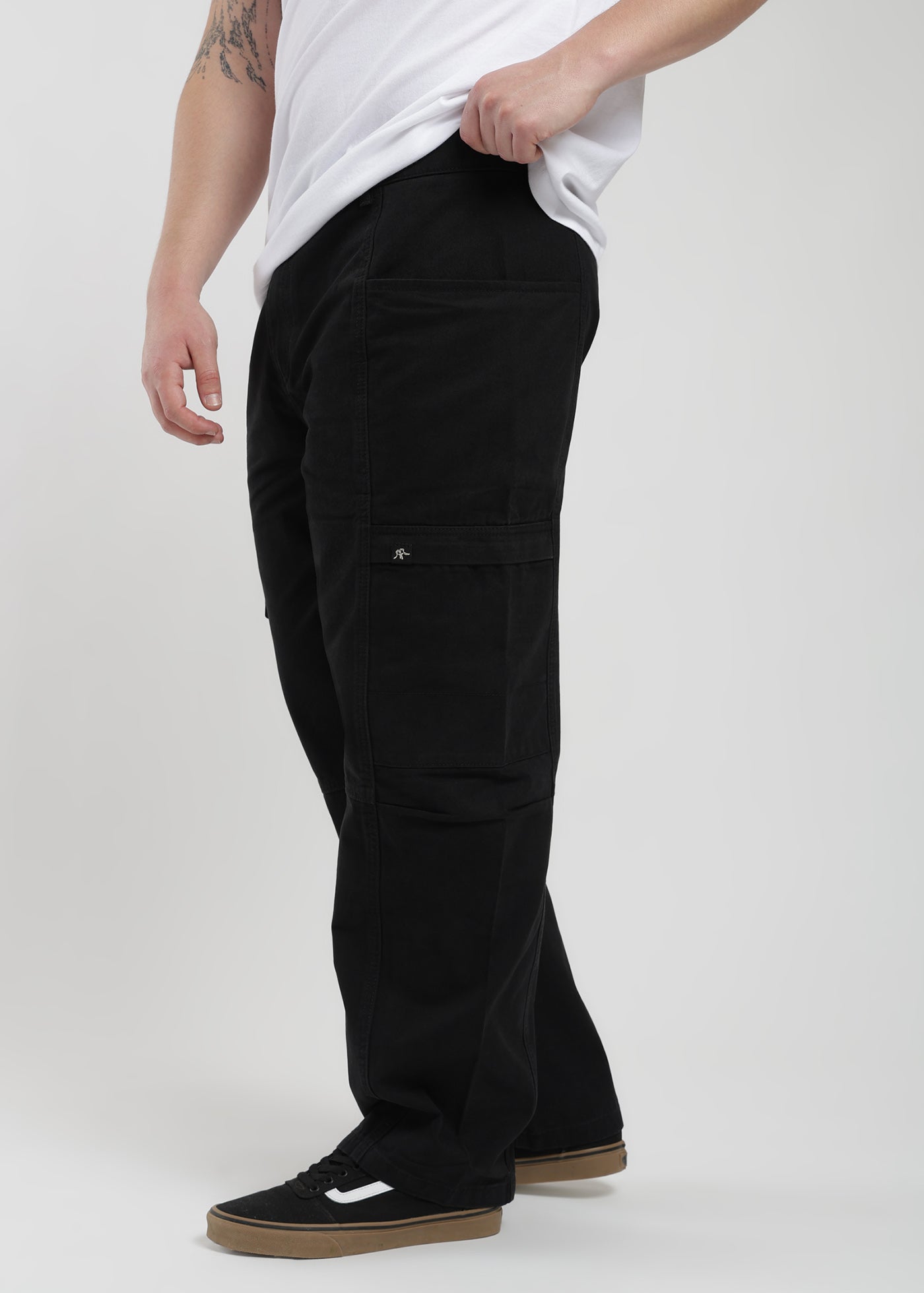 Pantalón Baggy Hombre - Negro
