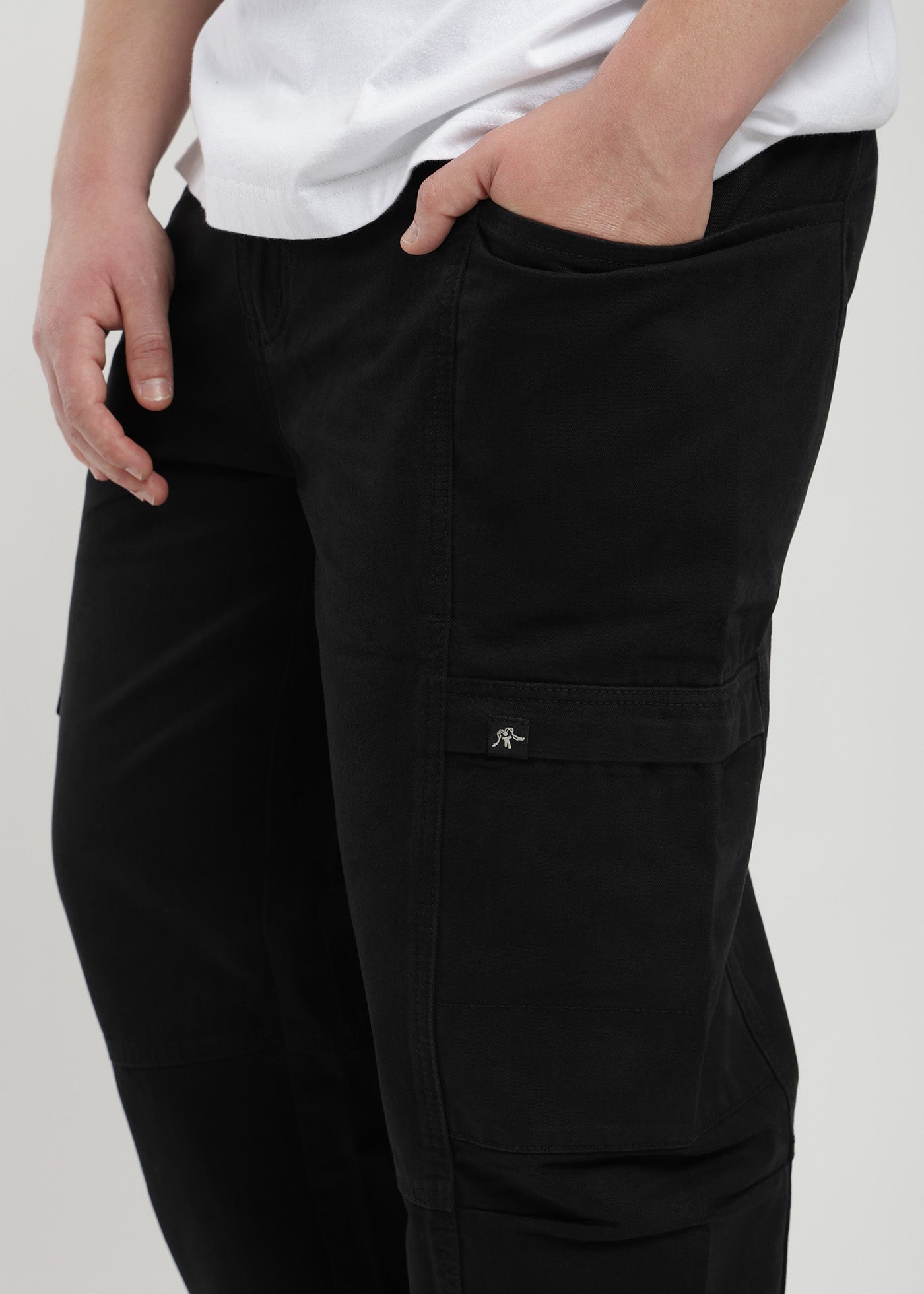 Pantalón Baggy Hombre - Negro
