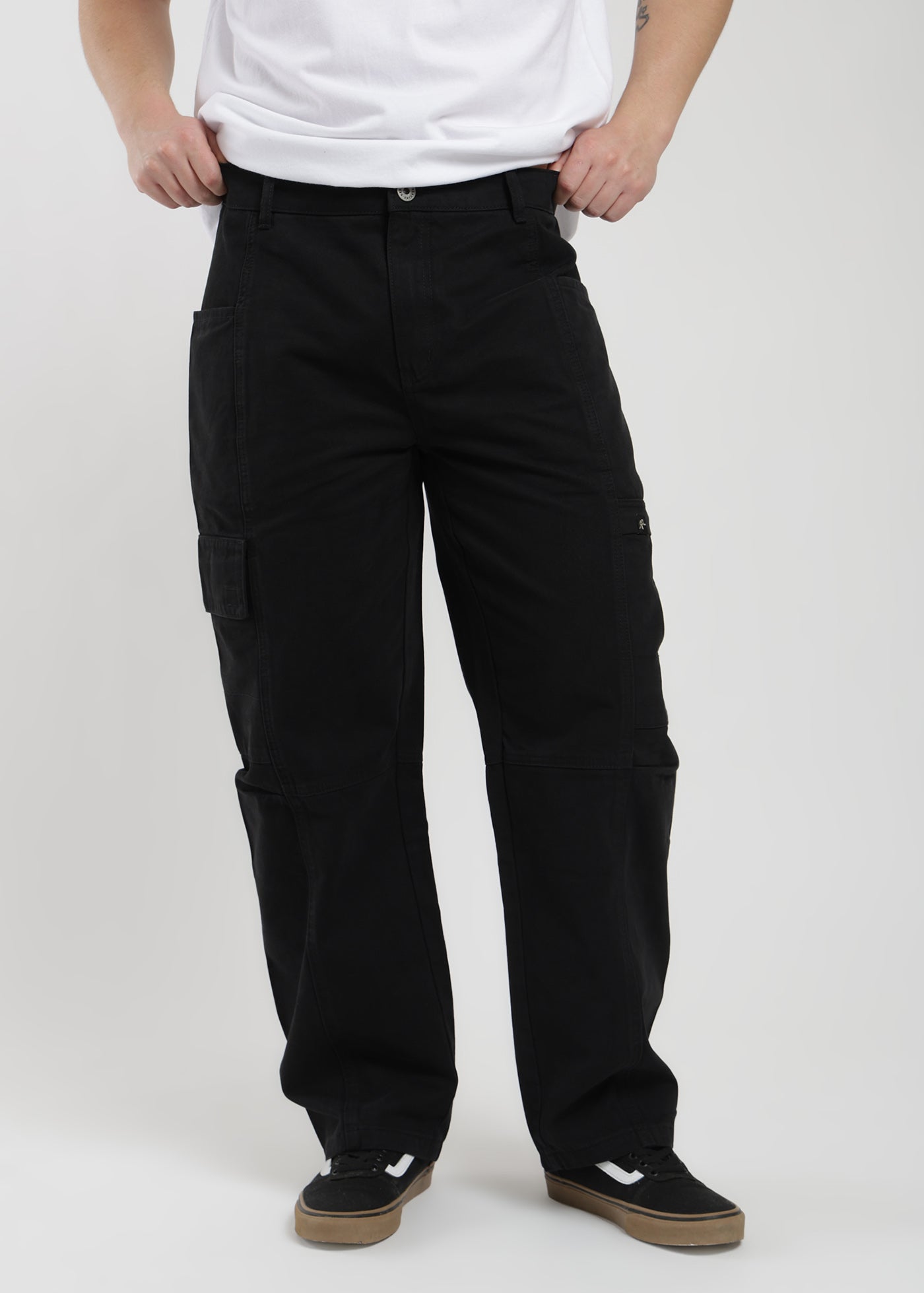 Pantalón Baggy Hombre - Negro