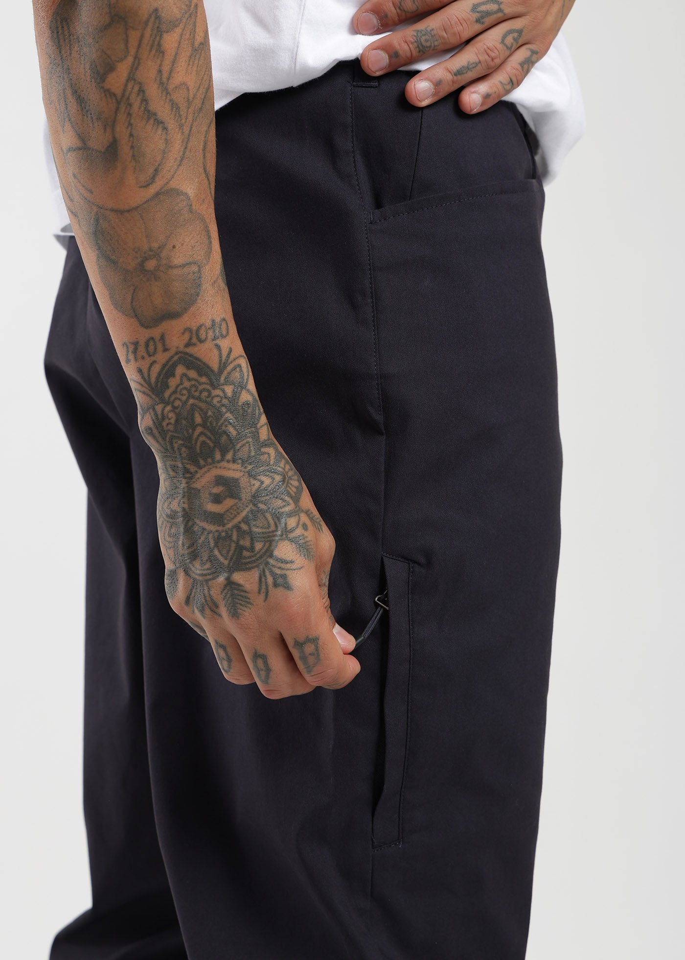 Pantalón Slim Nylon Yaka Hombre Dark Slate Gray