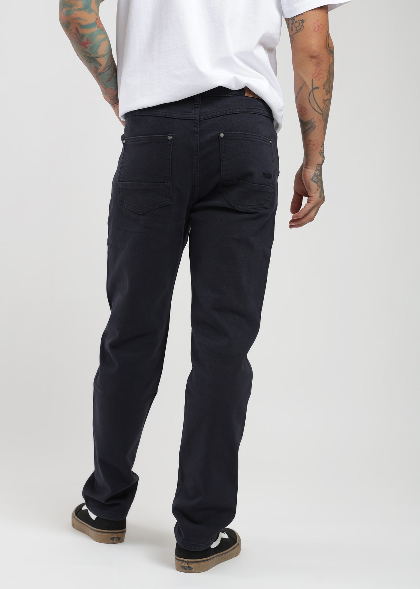 Pantalón Slim Twill Daily Denim Hombre - Blue