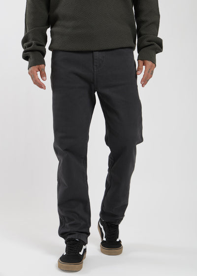 Pantalón Slim Twill Daily Hombre - Gris