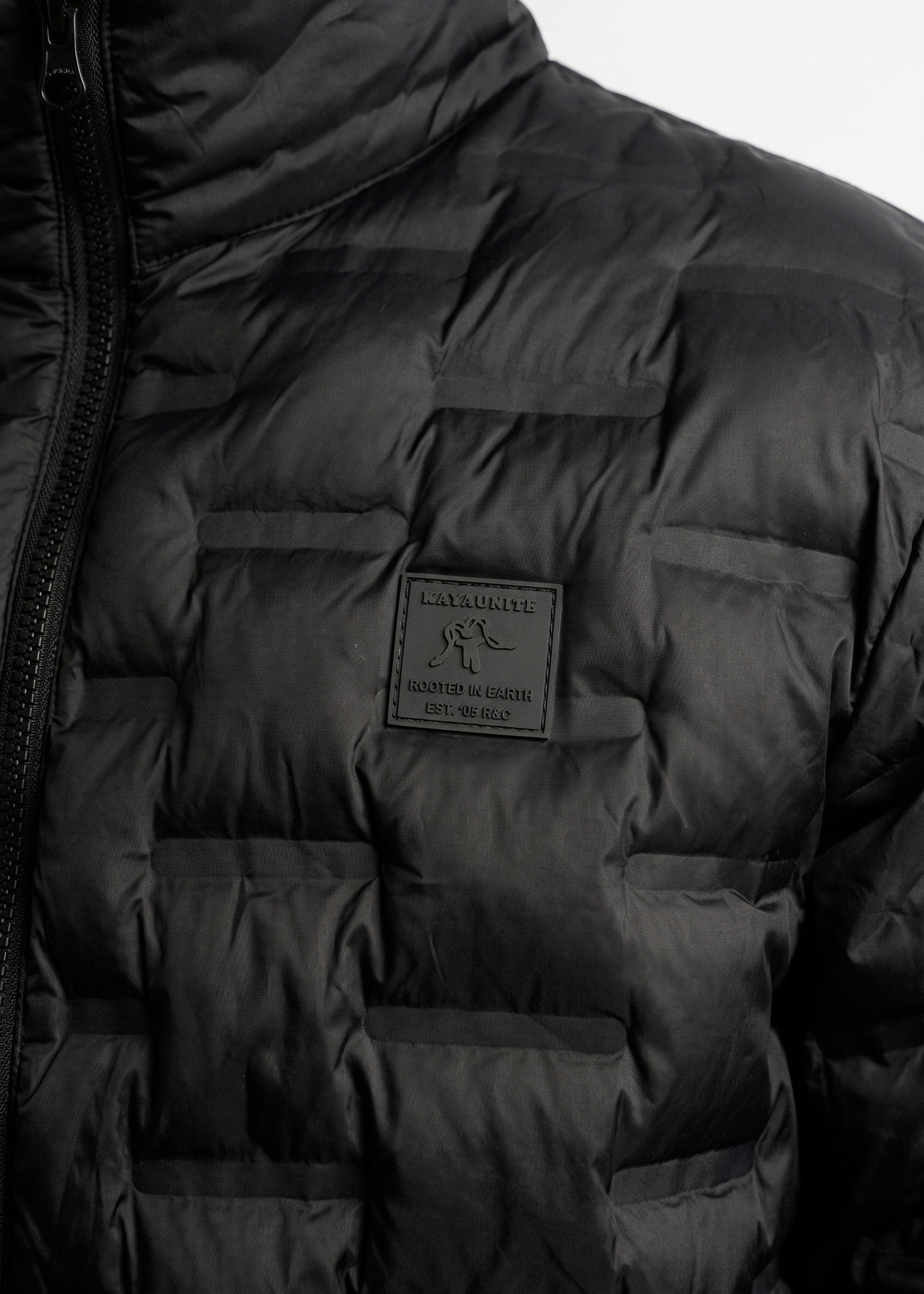 Parka Solid Hombre - Negro