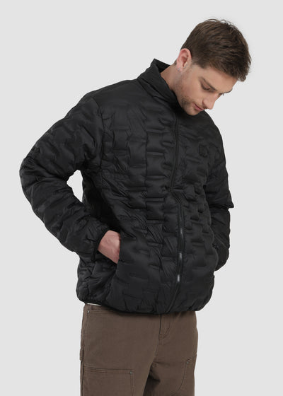 Parka Solid Hombre - Negro