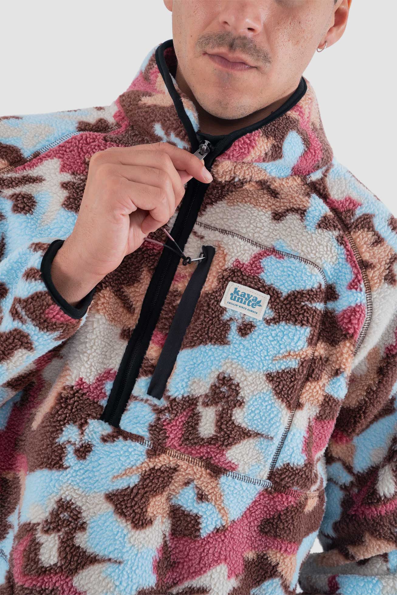 Chiporro Half Zip Desert - Burdeo