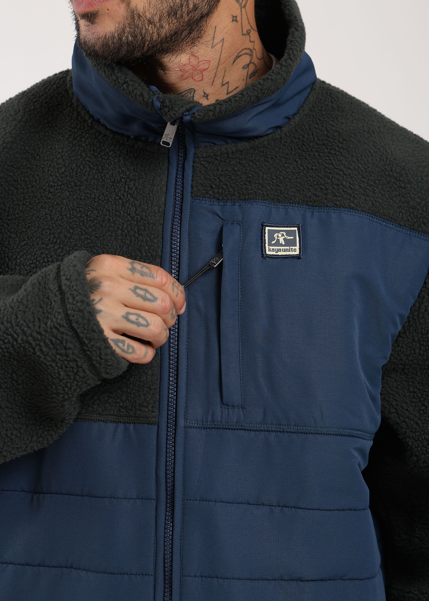 Polar Con Cierre Block Hombre