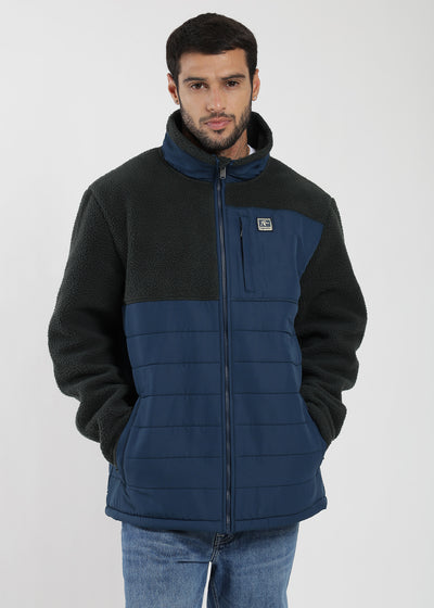 Polar Con Cierre Block Hombre Dark Slate Gray #Color_Navy